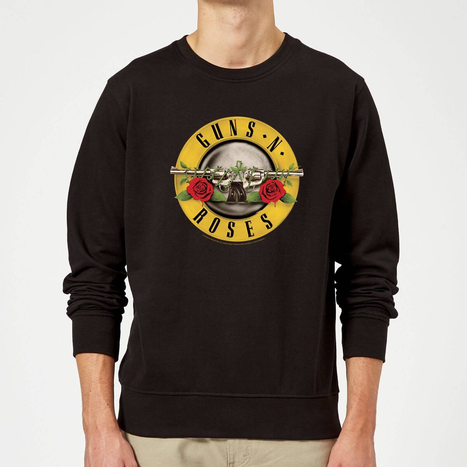 Guns shop roses sweatshirt