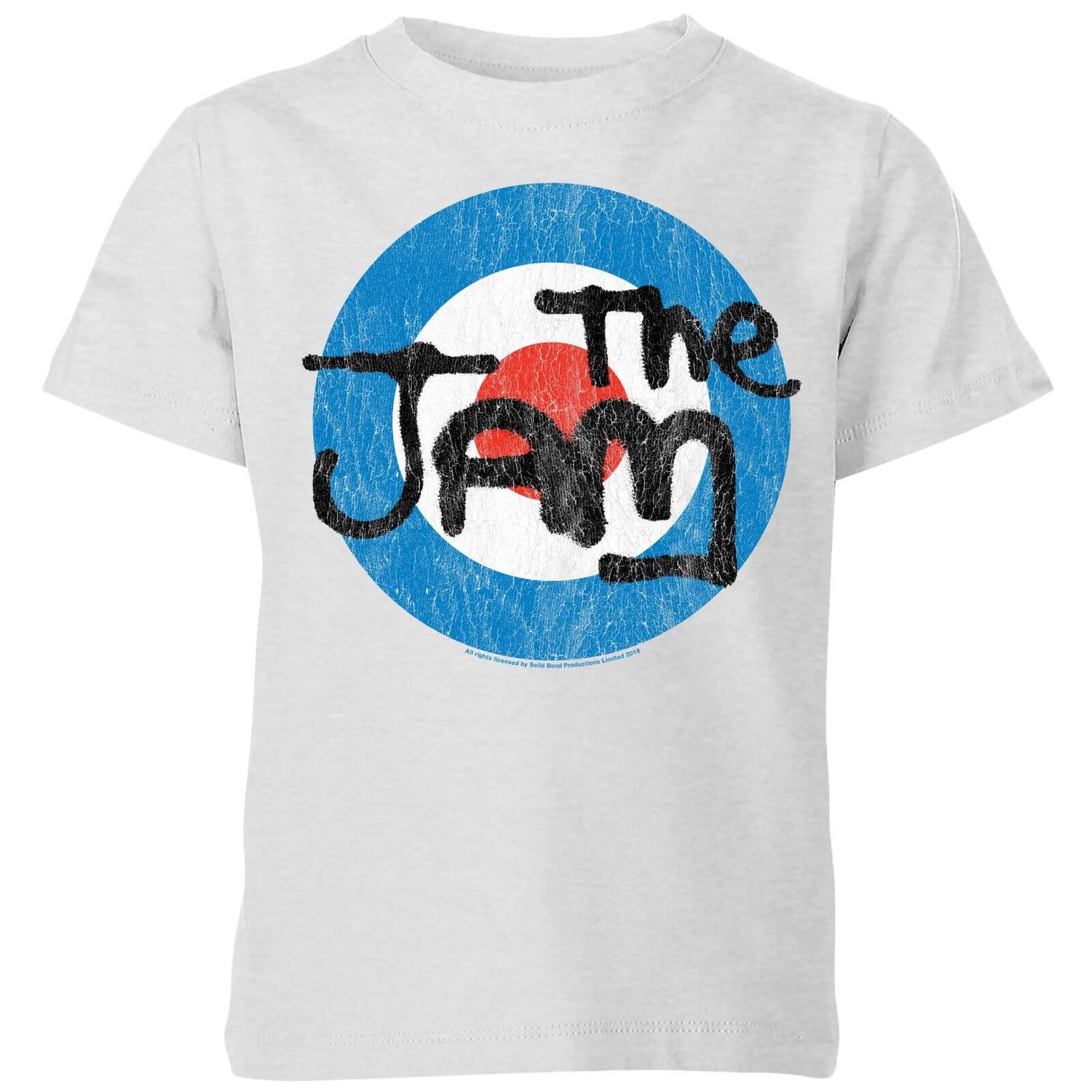 The Jam Target Logo Kids' TShirt Grey Clothing Zavvi UK