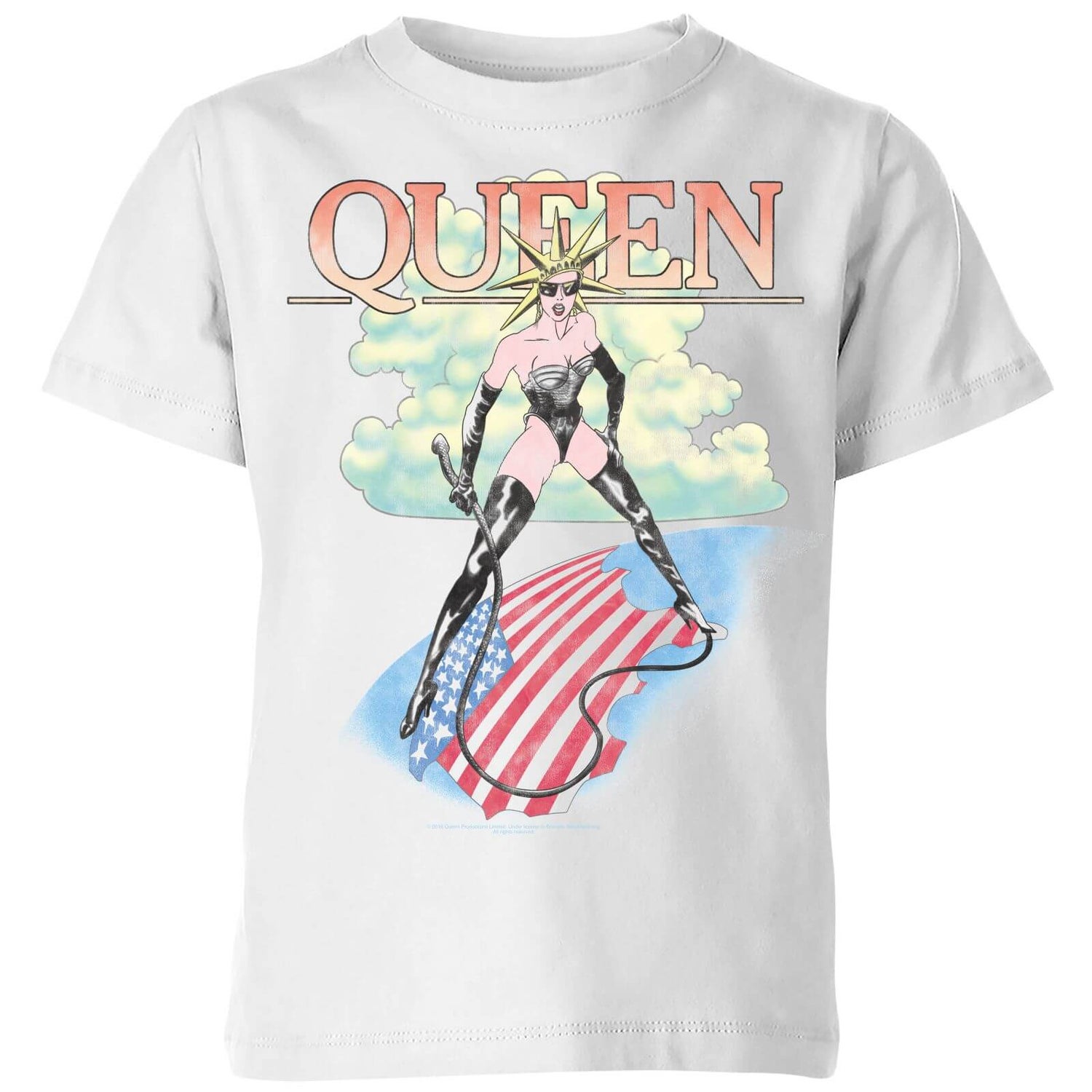 Baya trolebús Comercio Camiseta para niño Vintage Tour de Queen - Blanco Clothing | Zavvi España