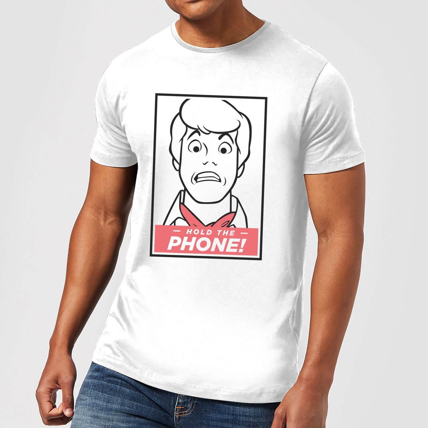 Scooby Doo Hold The Phone Men's T-Shirt 