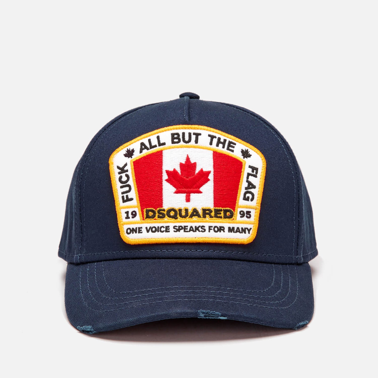 Dsquared2 Men's Canada Flag Patch Cap - Navy