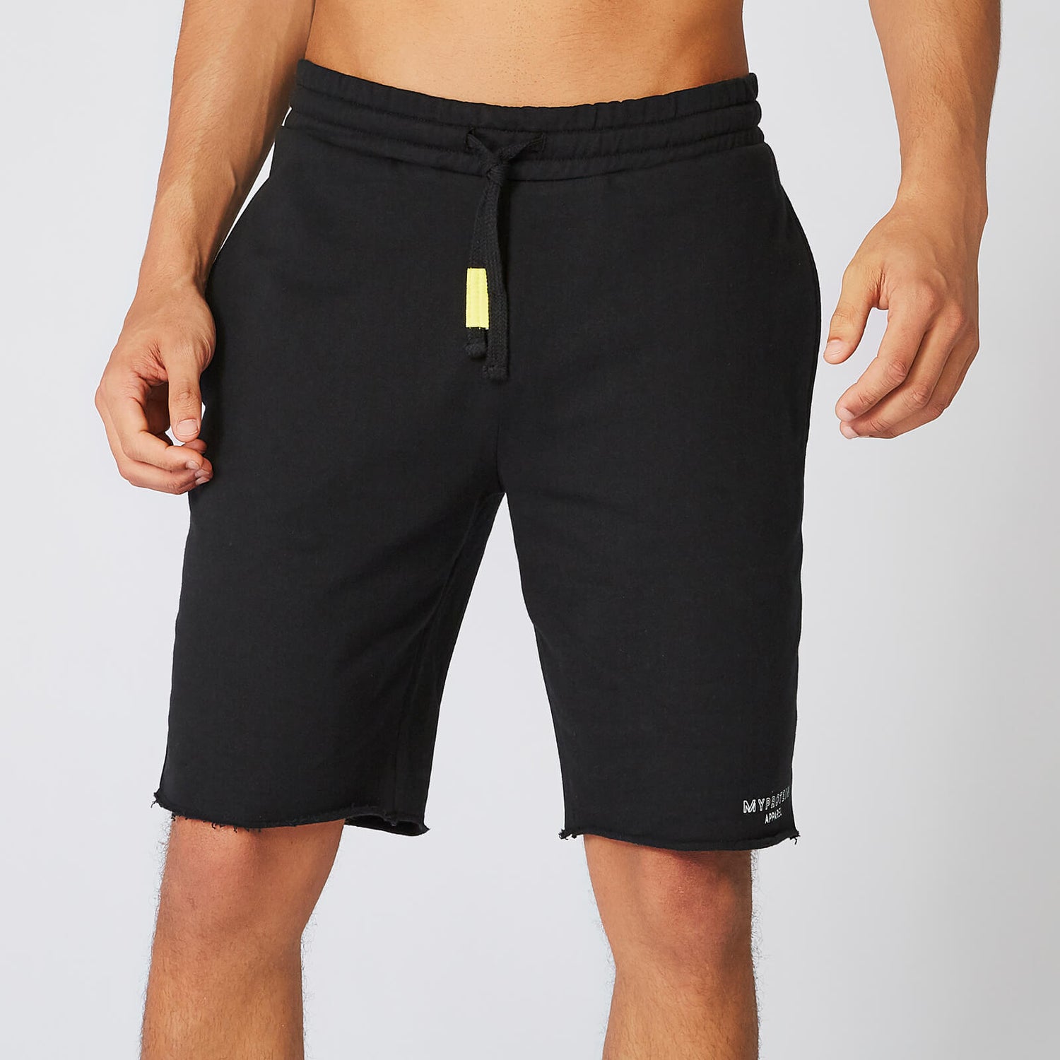 Buy Men's Neon Signature Sweat Shorts | Black | MYPROTEIN™