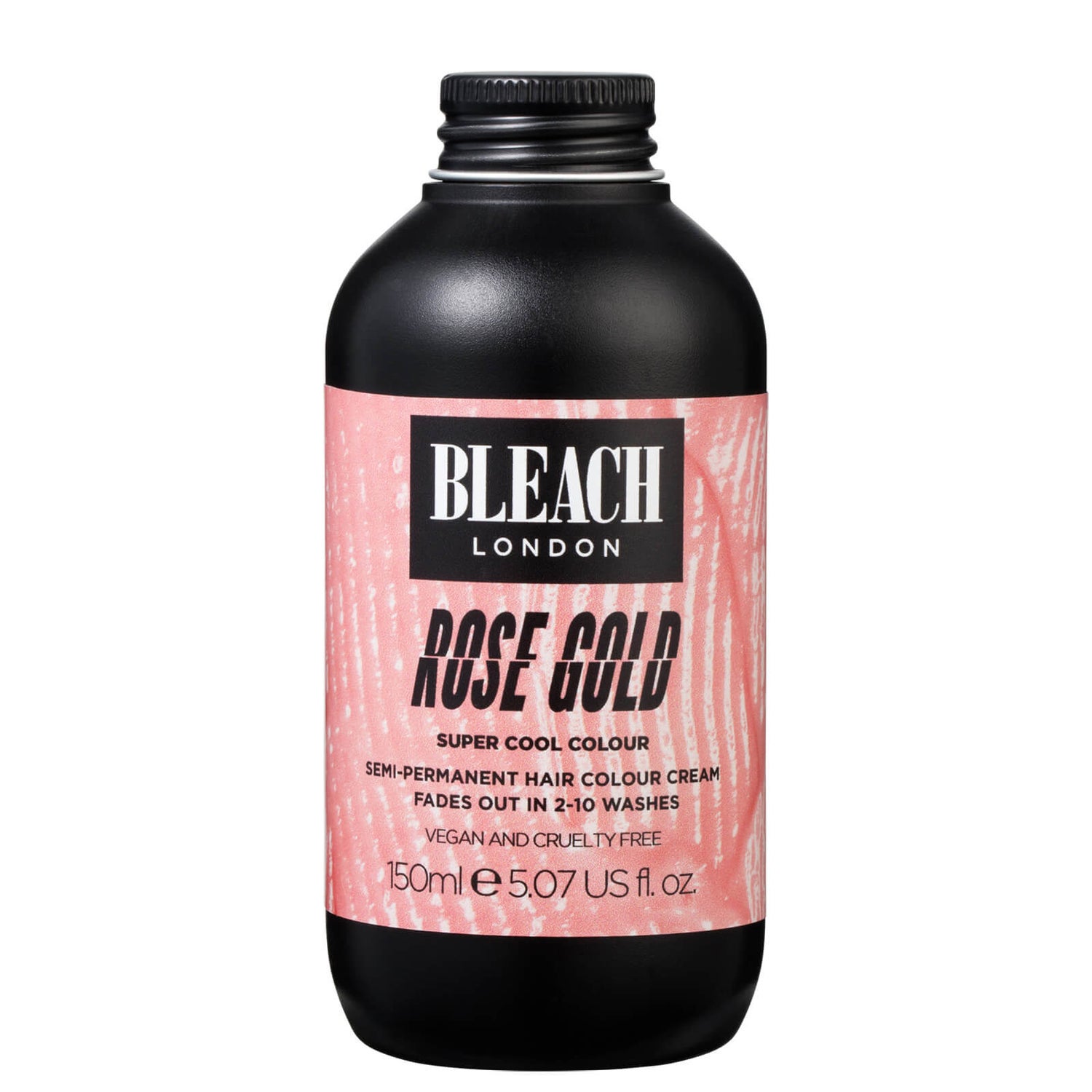 BLEACH LONDON Super Cool Colour Rose gold 150ml LOOKFANTASTIC