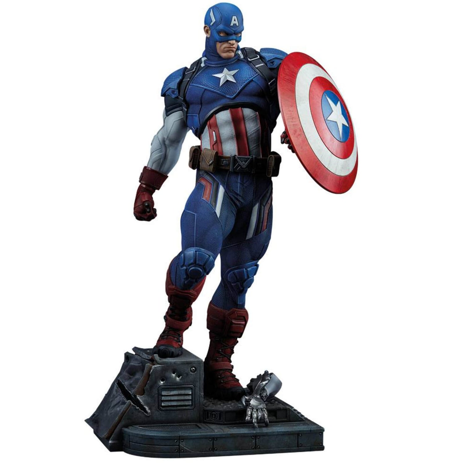 Sideshow Collectibles Marvel Comics Premium Format Figure Captain America 53 cm Merchandise Zavvi UK