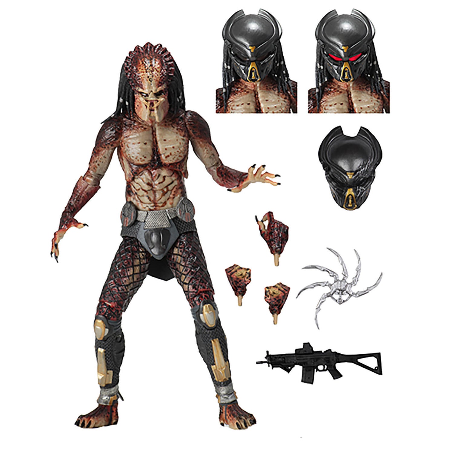 NECA Predator (2018) - 7" Scale Action Figure - Ultimate Fugitive