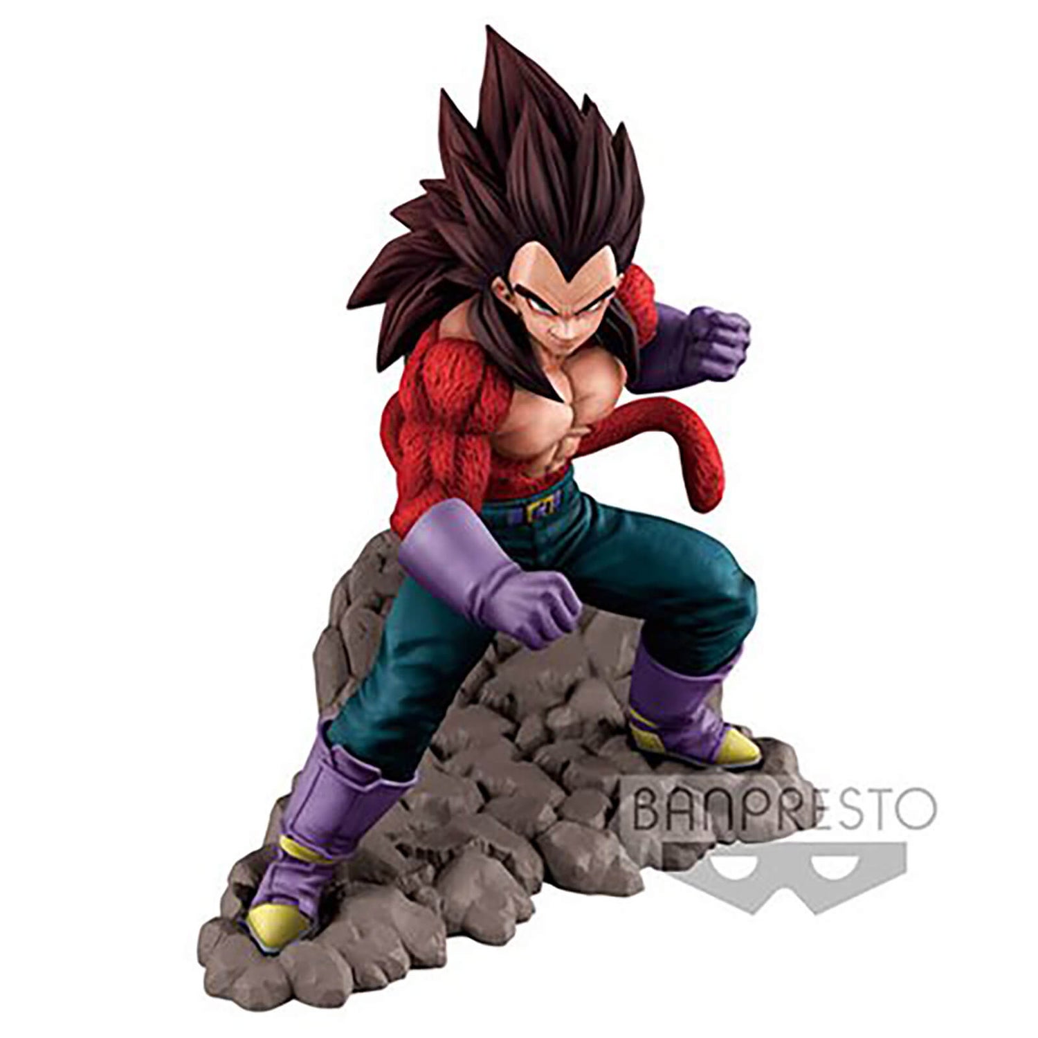 Figurine Dragon Ball GT - Vegeta Super Saiyan 4 15 cm - Banpresto  Merchandise