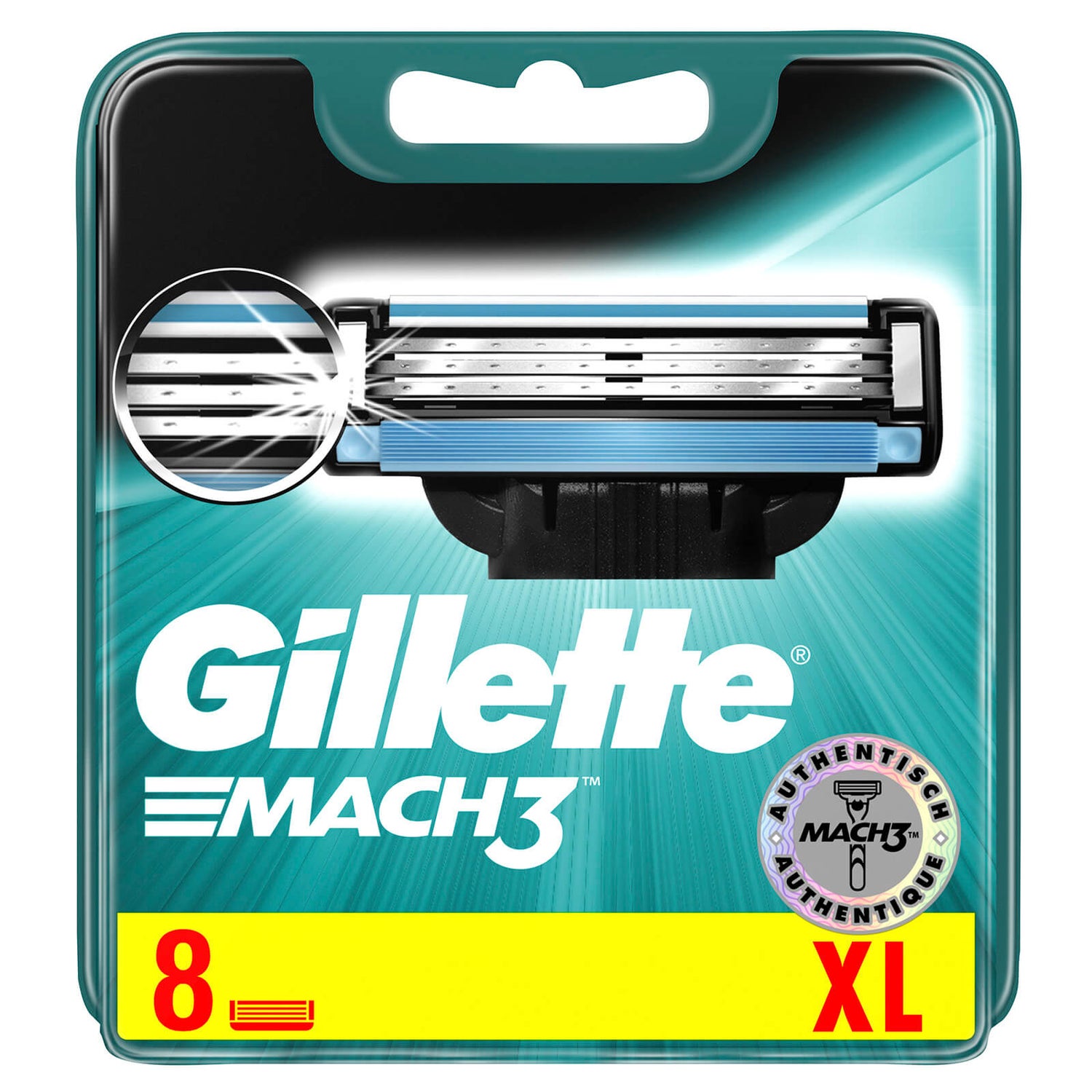Gillette Mach3 Rasierklingen (8 Stück)