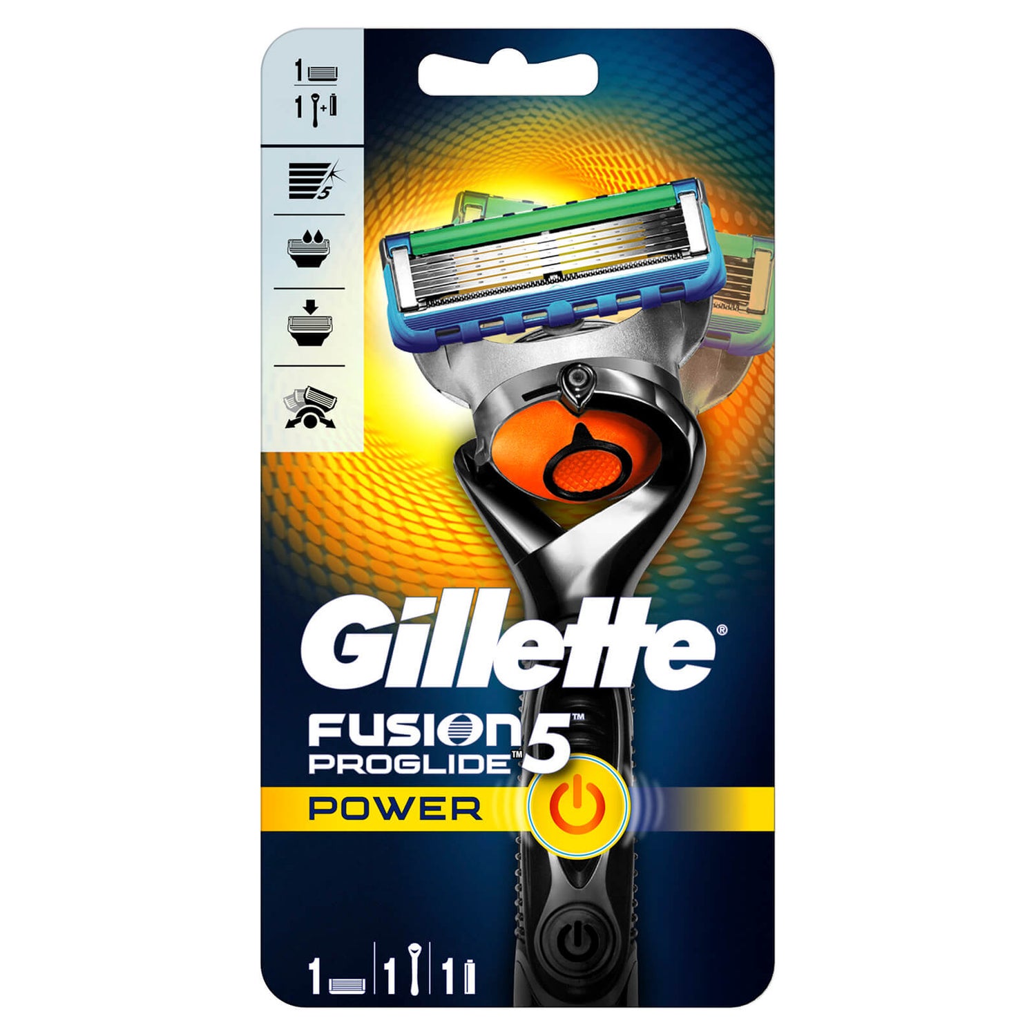 Power Flexball Rasierer als Set 16 Gillette Fusion5 ProGlide Power Klingen 