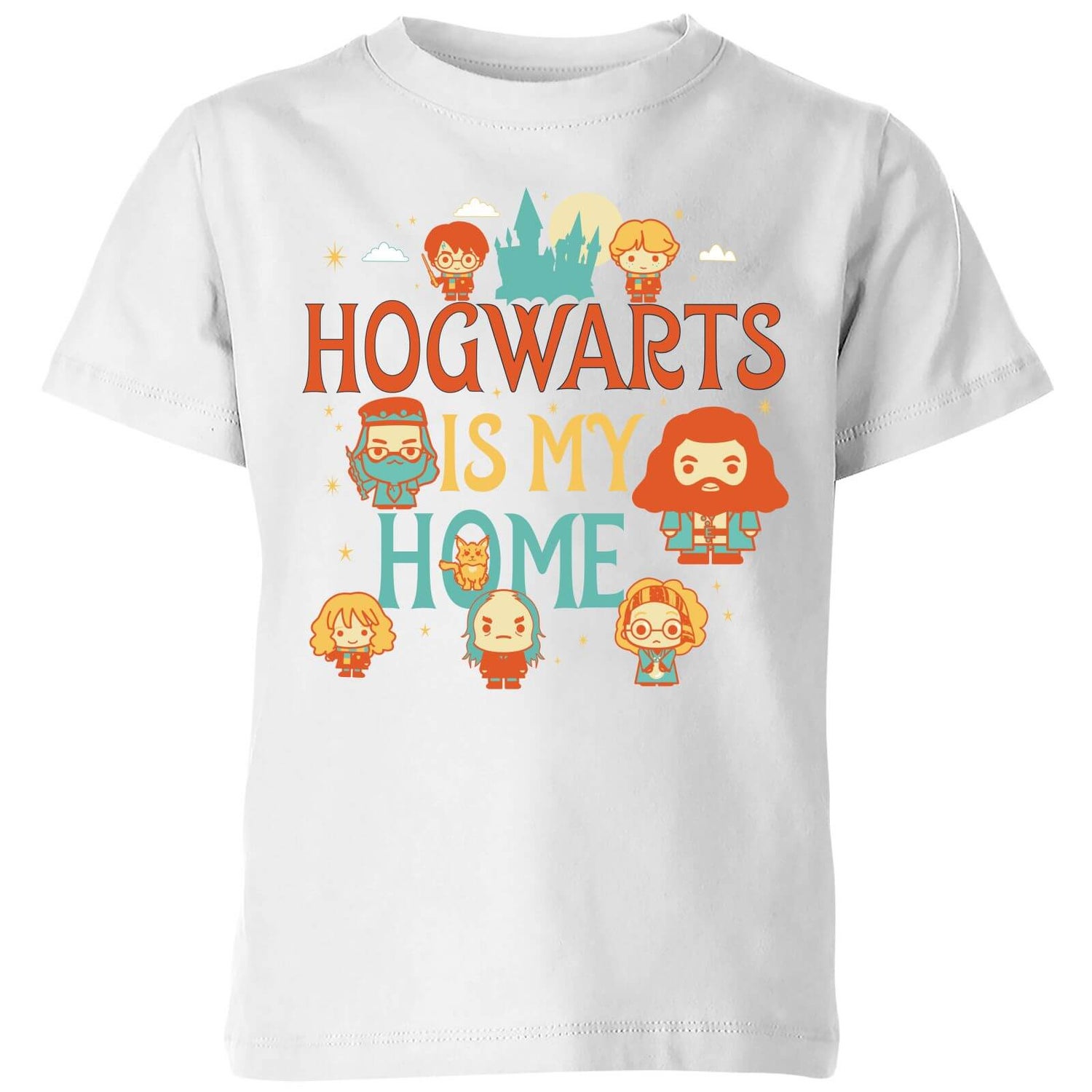 Intiem Madison stropdas Harry Potter Kids Hogwarts Is My Home Kids' T-Shirt - White Clothing -  Zavvi US