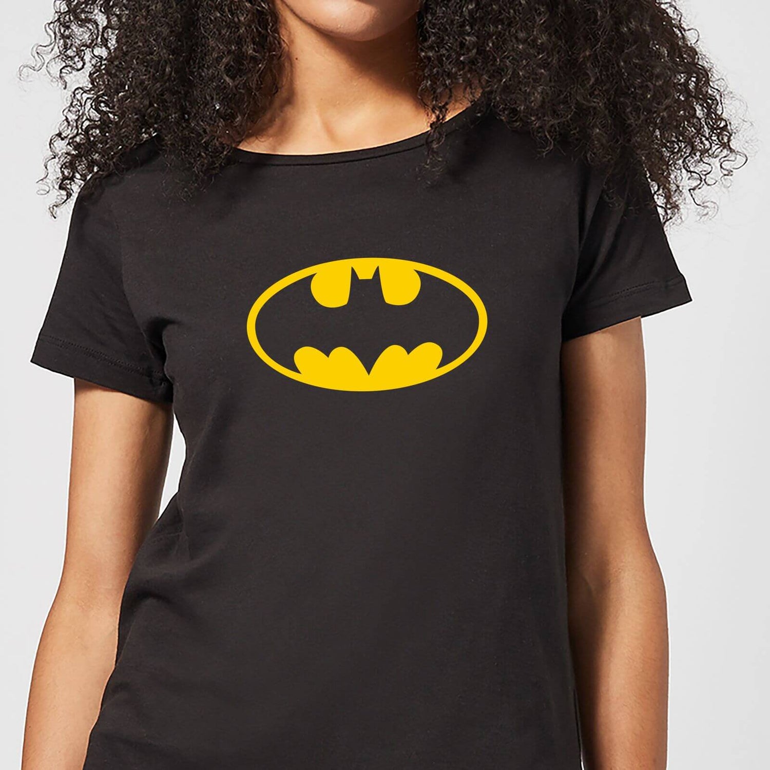 Camiseta para mujer Justice League Batman Logo - Negro Clothing | España