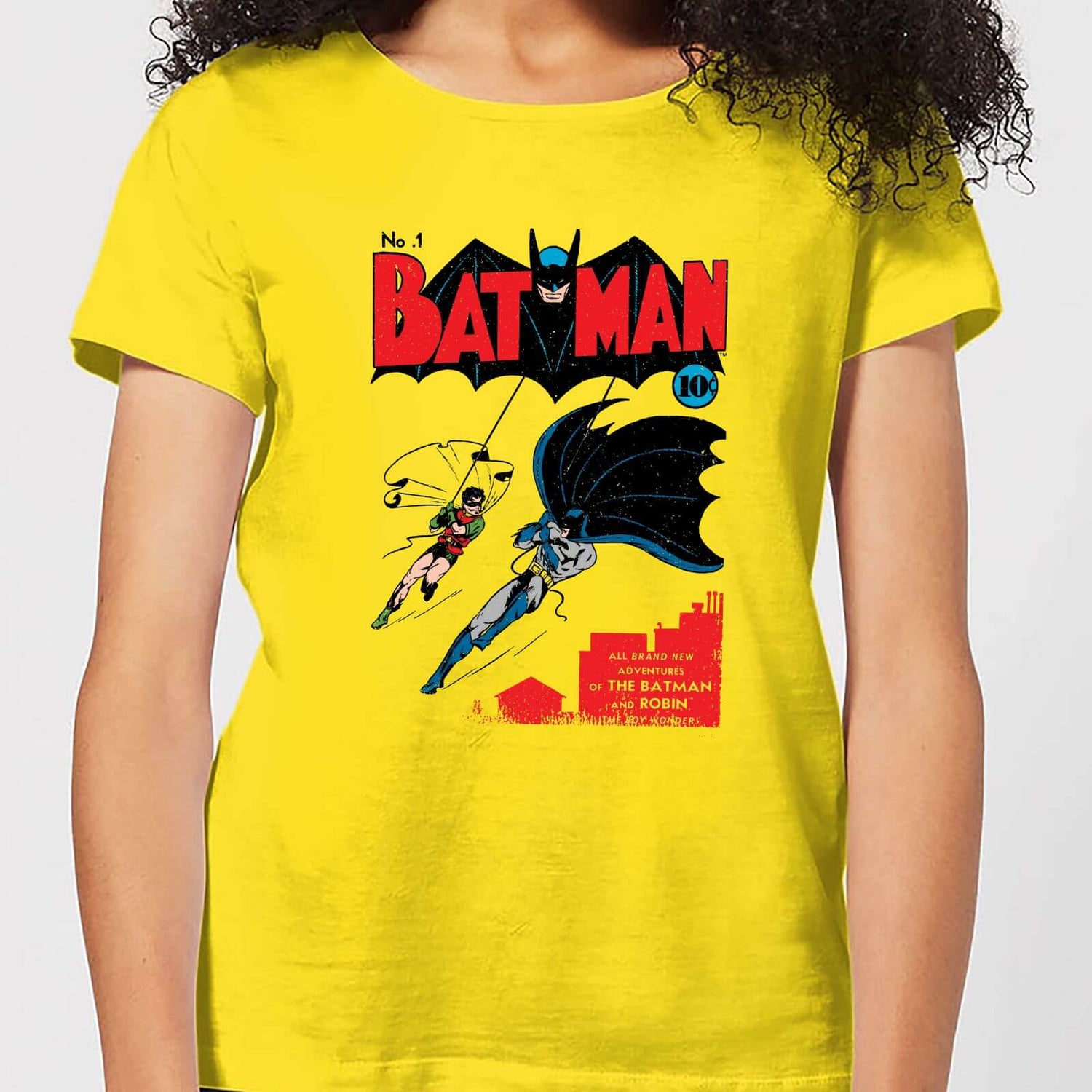 Camiseta de tirantes número uno Batman - Mujer Amarillo Clothing | Zavvi España