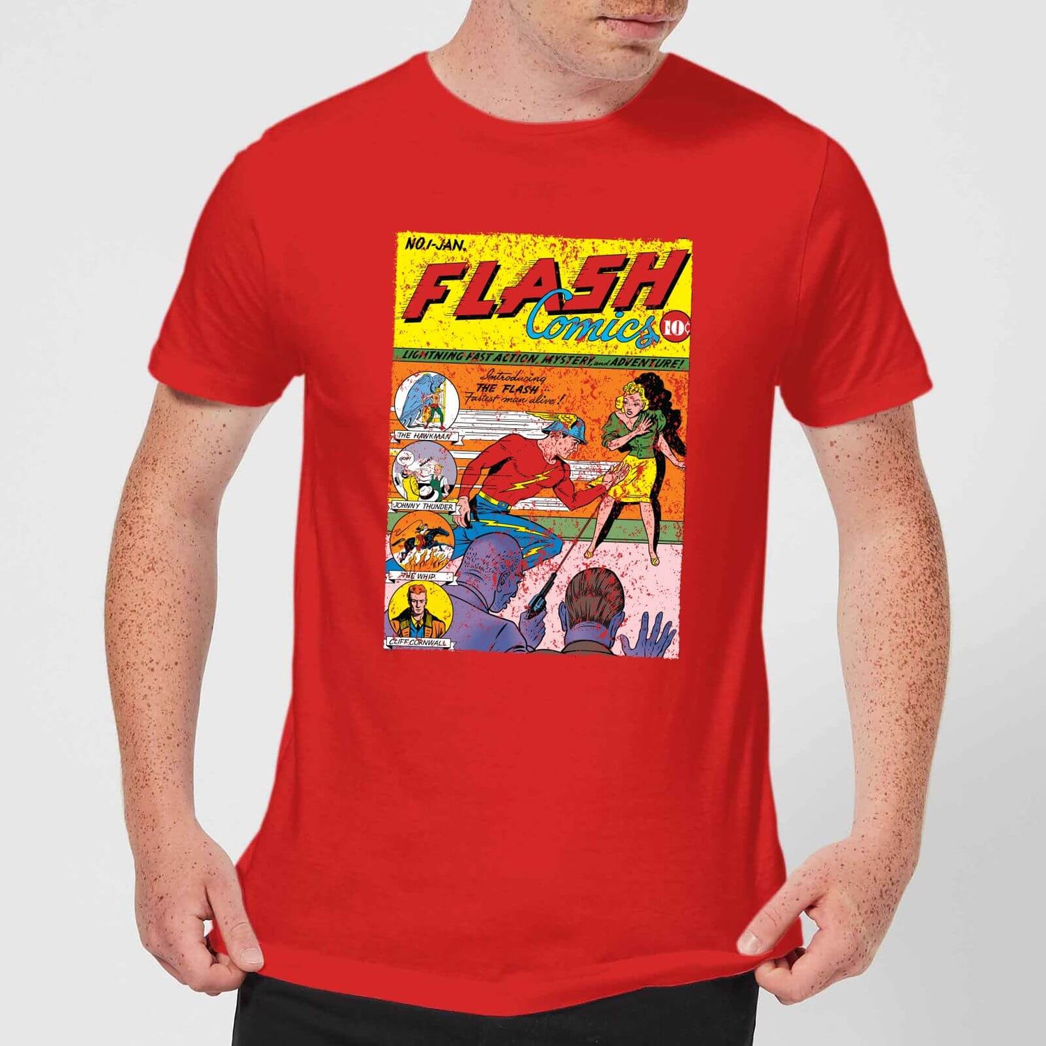 Red flash t shirt hotsell