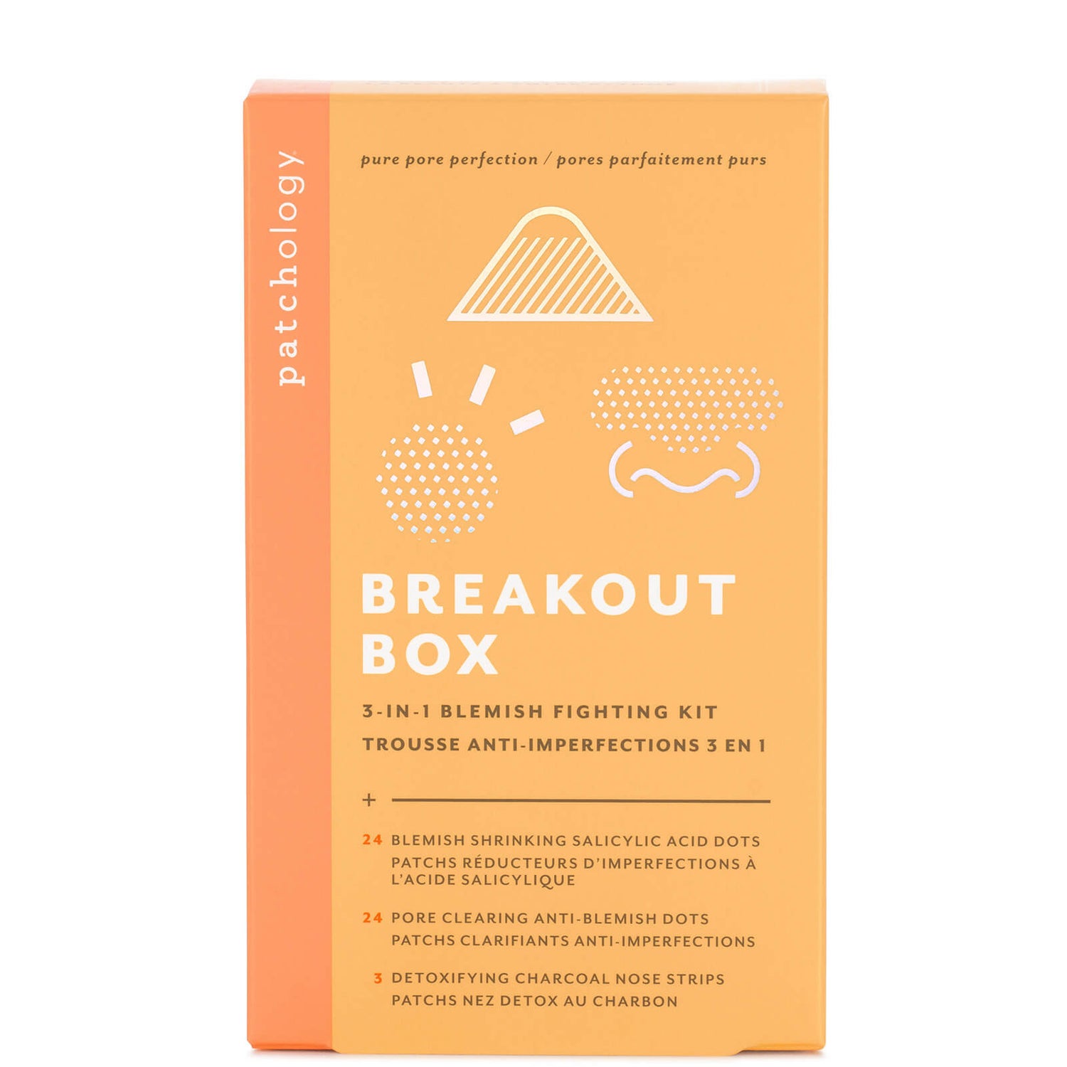 Patchology Breakout Box 3in1 Acne Treatment Kit LOOKFANTASTIC