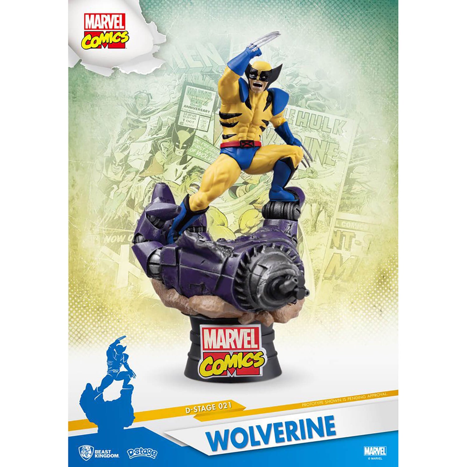 MARVEL Wolverine PVC Diorama ウルヴァリン MARVEL Wolverine PVC Diorama ウルヴァリン
