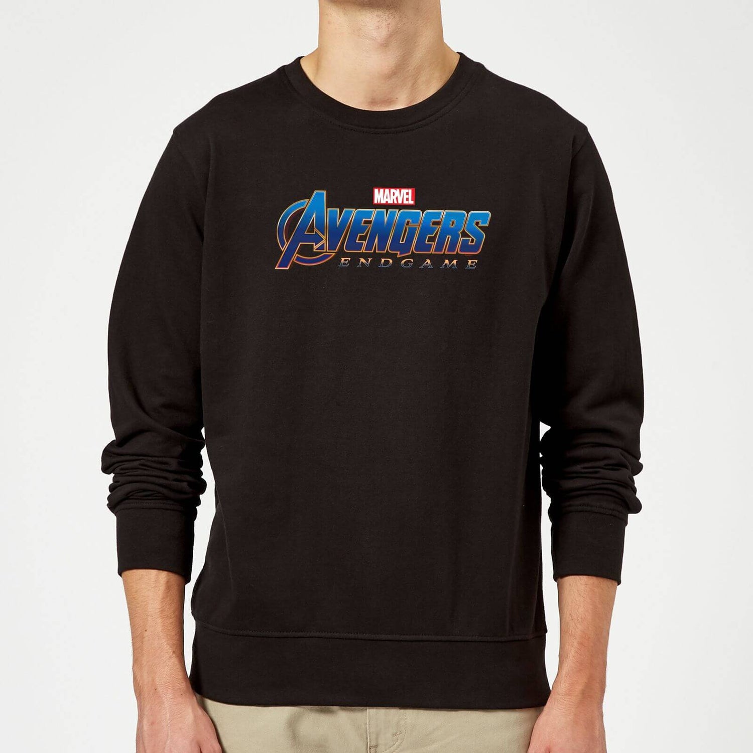 Avengers Endgame Logo Sweatshirt Black S