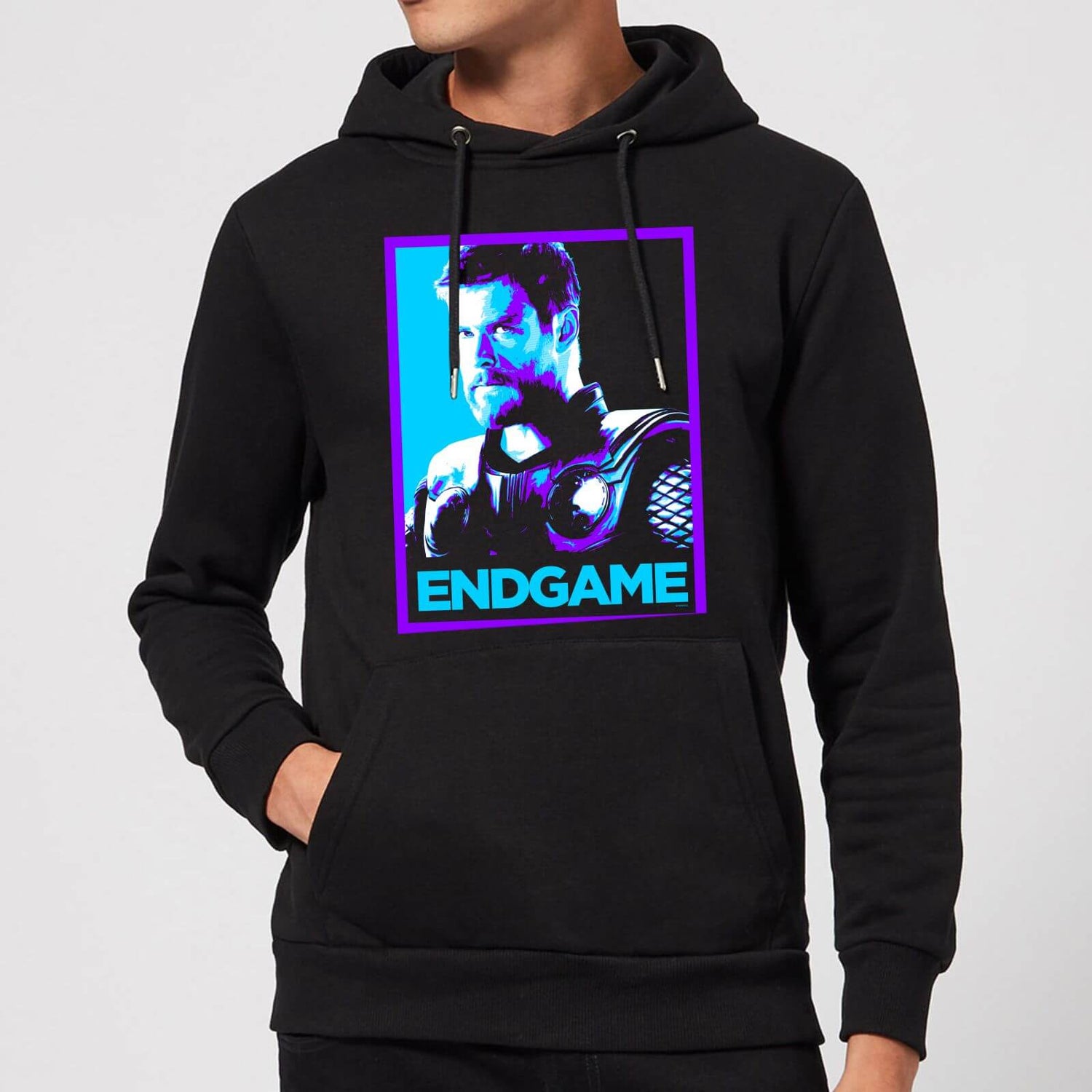 Avengers Endgame Thor Poster Hoodie Black Clothing Zavvi Ireland