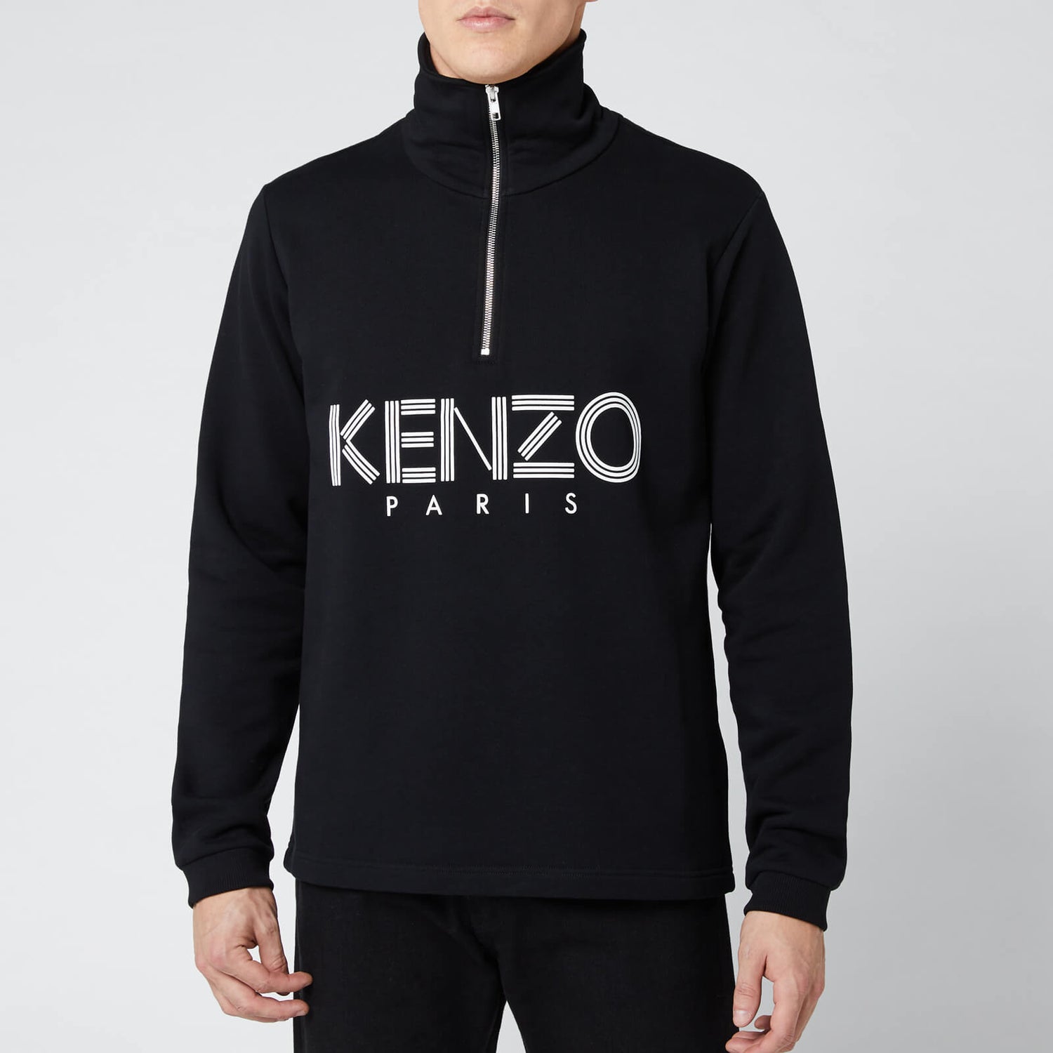 kenzo zipped sweatshirt