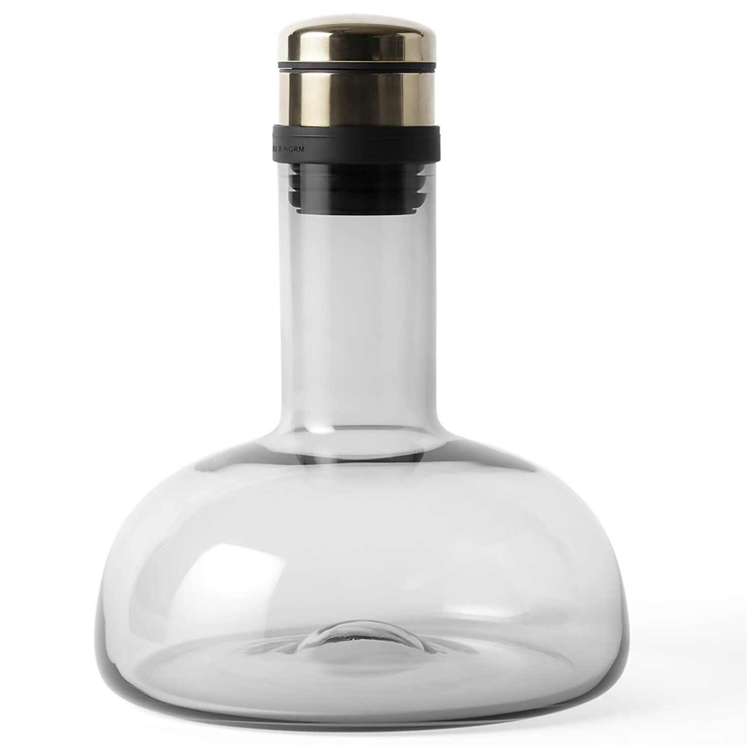 Menu Wine Breather - Smoke/Brass