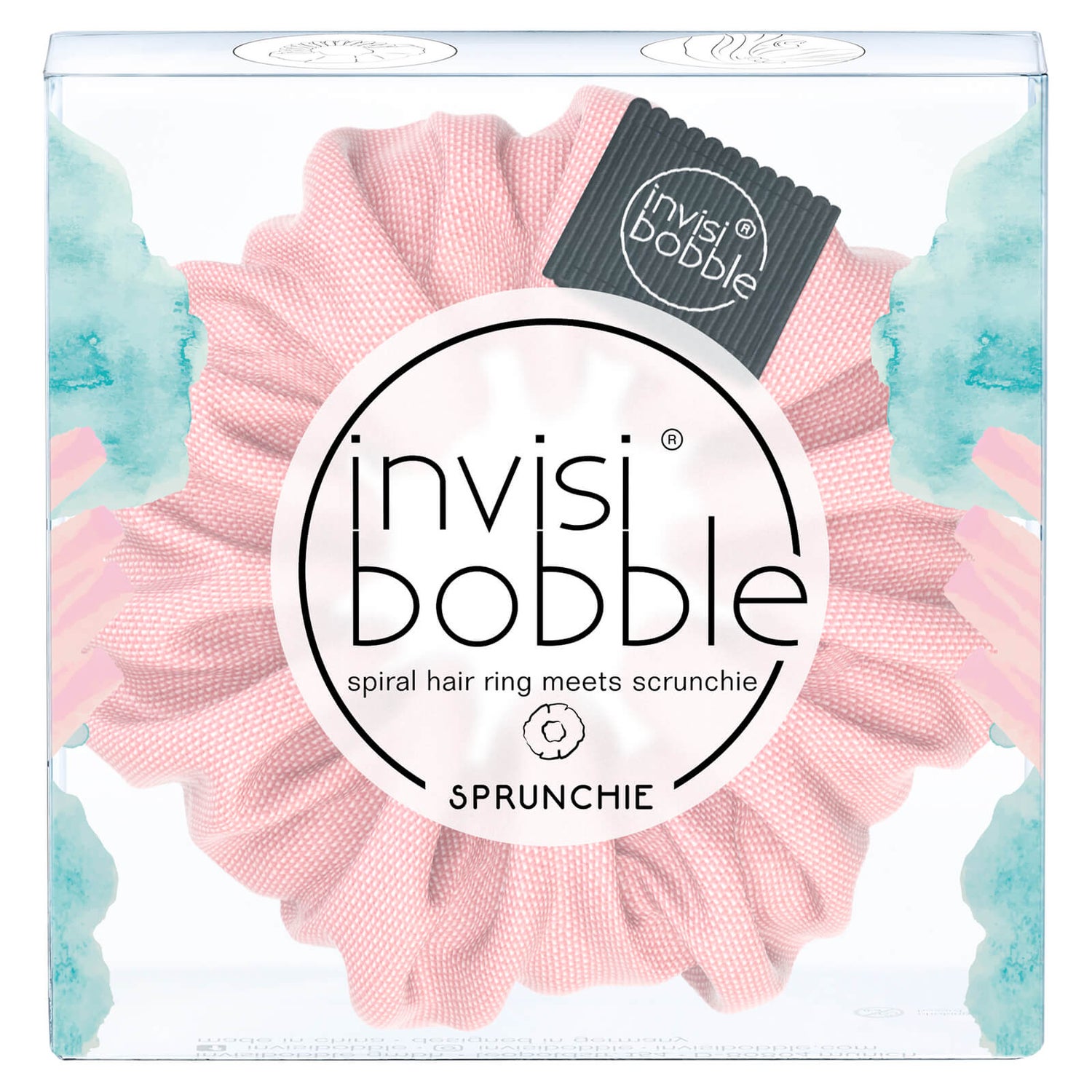 invisibobble Sprunchie Spiral Hair Ring Scrunchie - No Morals, But Corals -  FREE Delivery