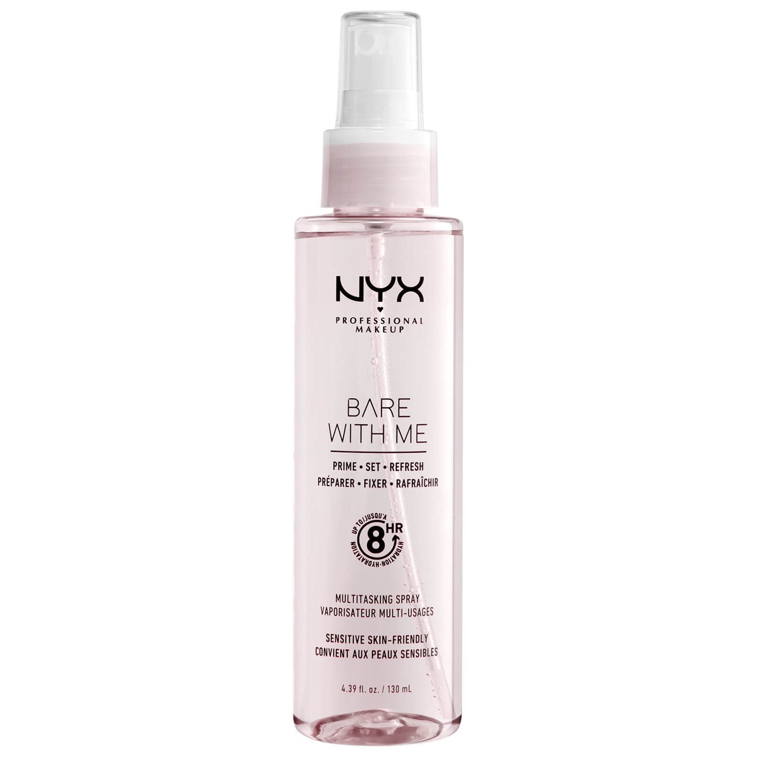 NYX Professional Makeup Bare With Me Prime Set Refresh Spray 130ml