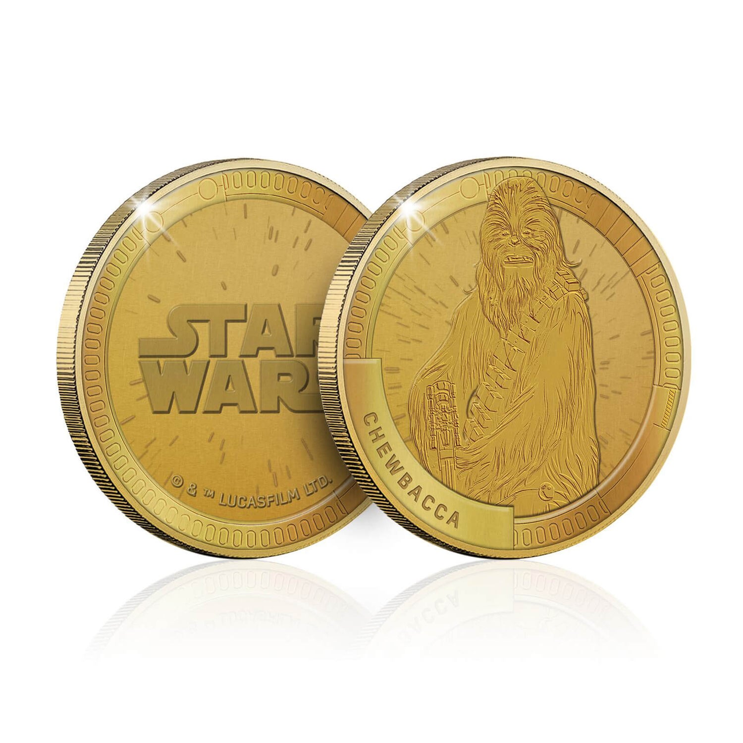 Collectable Star Wars Commemorative Coin: Chewbacca - Zavvi Exclusive (Limited to 1000)