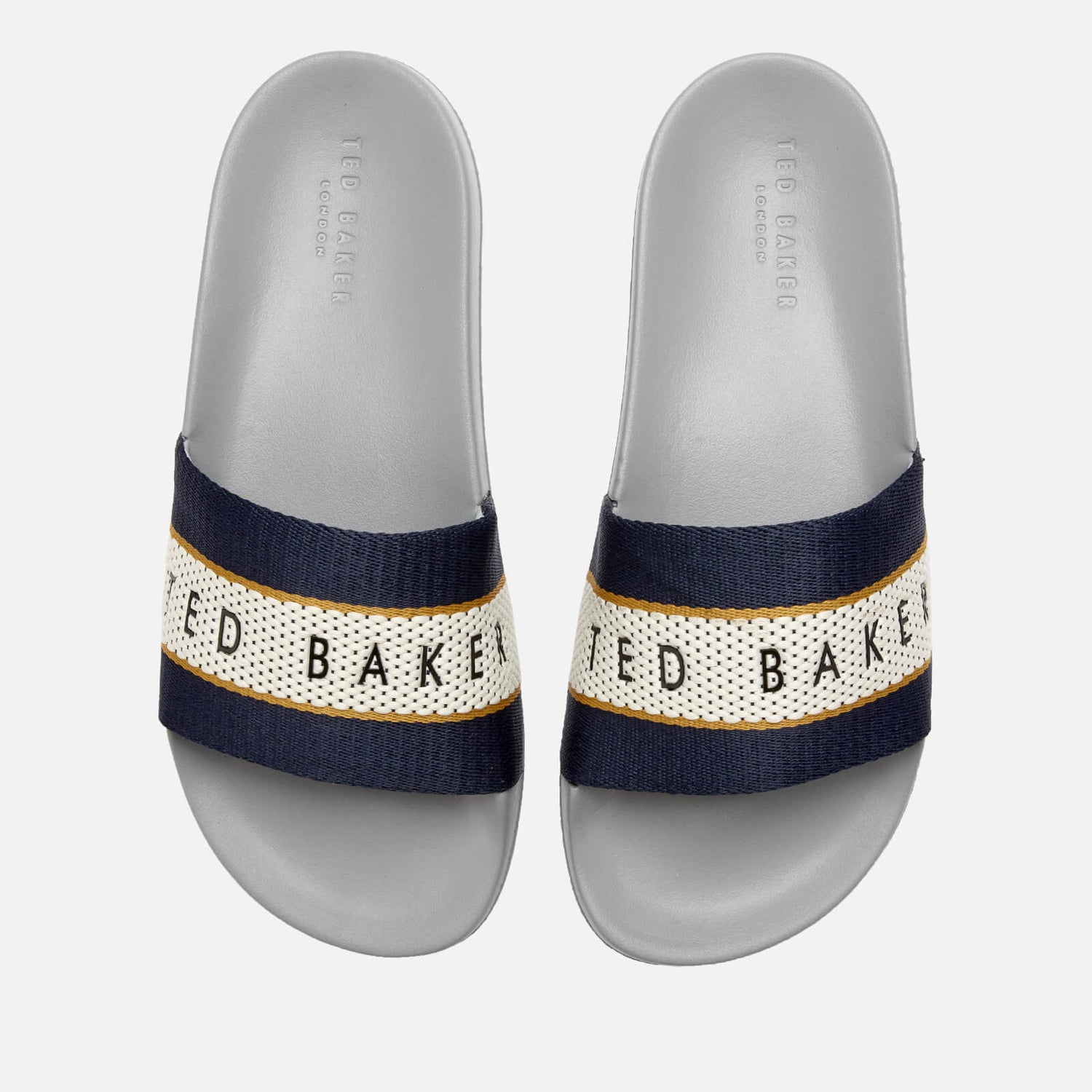 Ted Baker Men s Rastar Slide Sandals Blue Grey TheHut