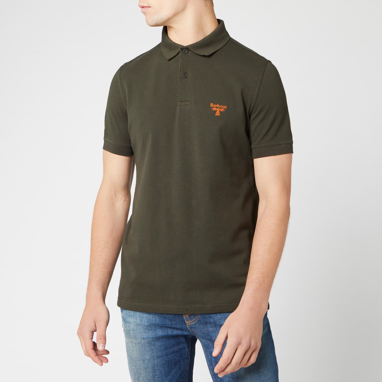 Barbour Beacon Men s Polo Shirt Forest TheHut