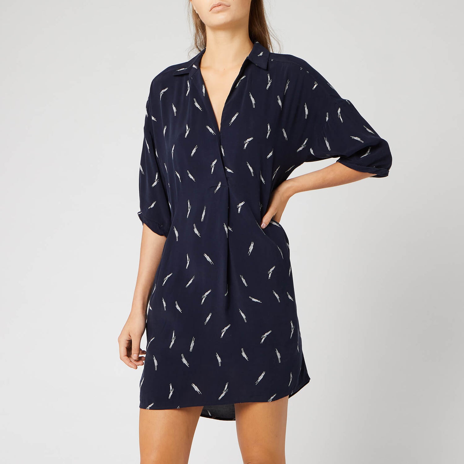Whistles rowan hotsell print lola dress