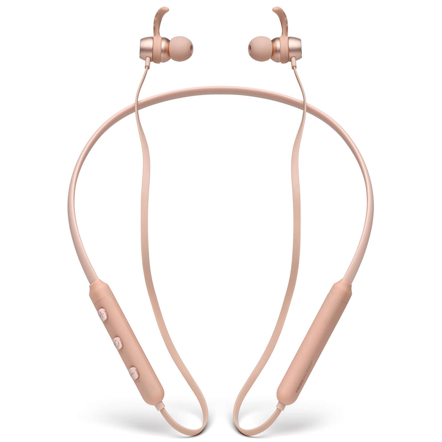 Mixx UltraFit Wireless Neckband Headphones Rose Gold IWOOT UK