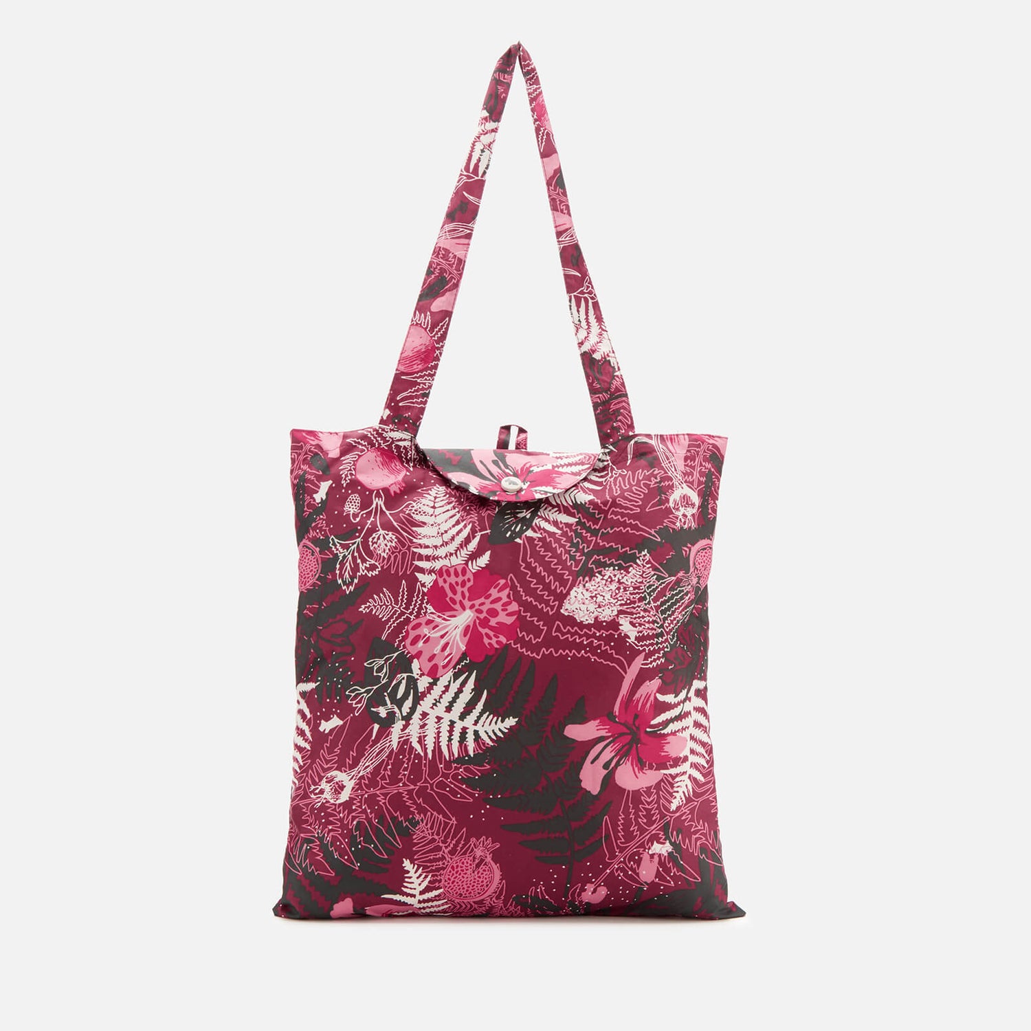 Radley Women s Botanical Floral Foldaway Tote Bag Merlot