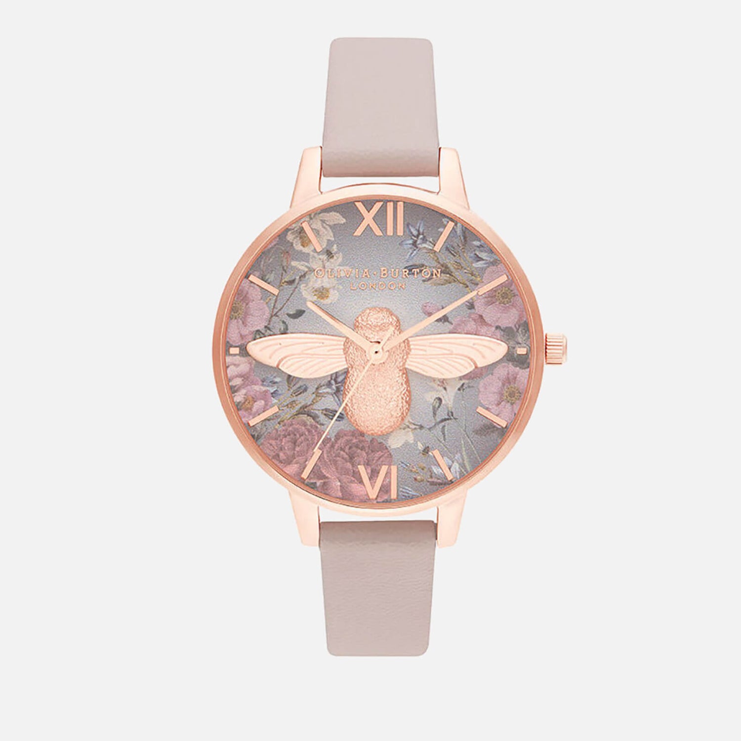 Olivia burton 3d 2025 bee watch rose gold