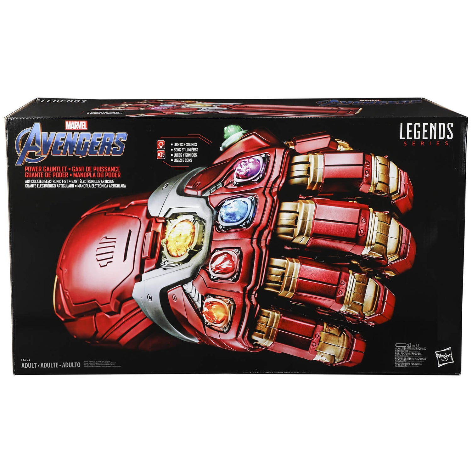 Gant de l'Infini électronique articulé Hasbro Marvel Legends Series Avengers  : Endgame Toys