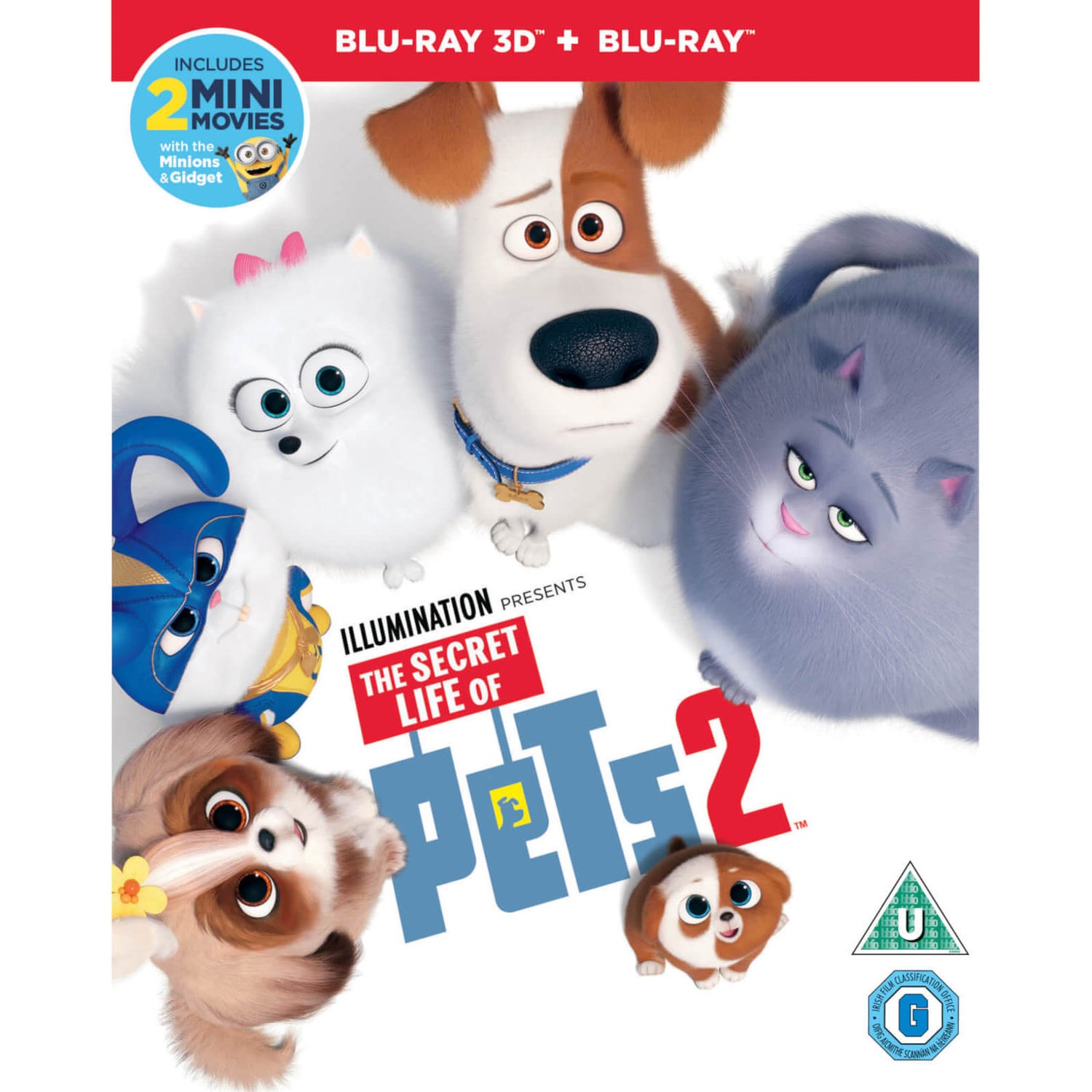 The Secret Life of Pets 2 - 3D (Includes 2D Blu-Ray) Blu-ray - Zavvi US