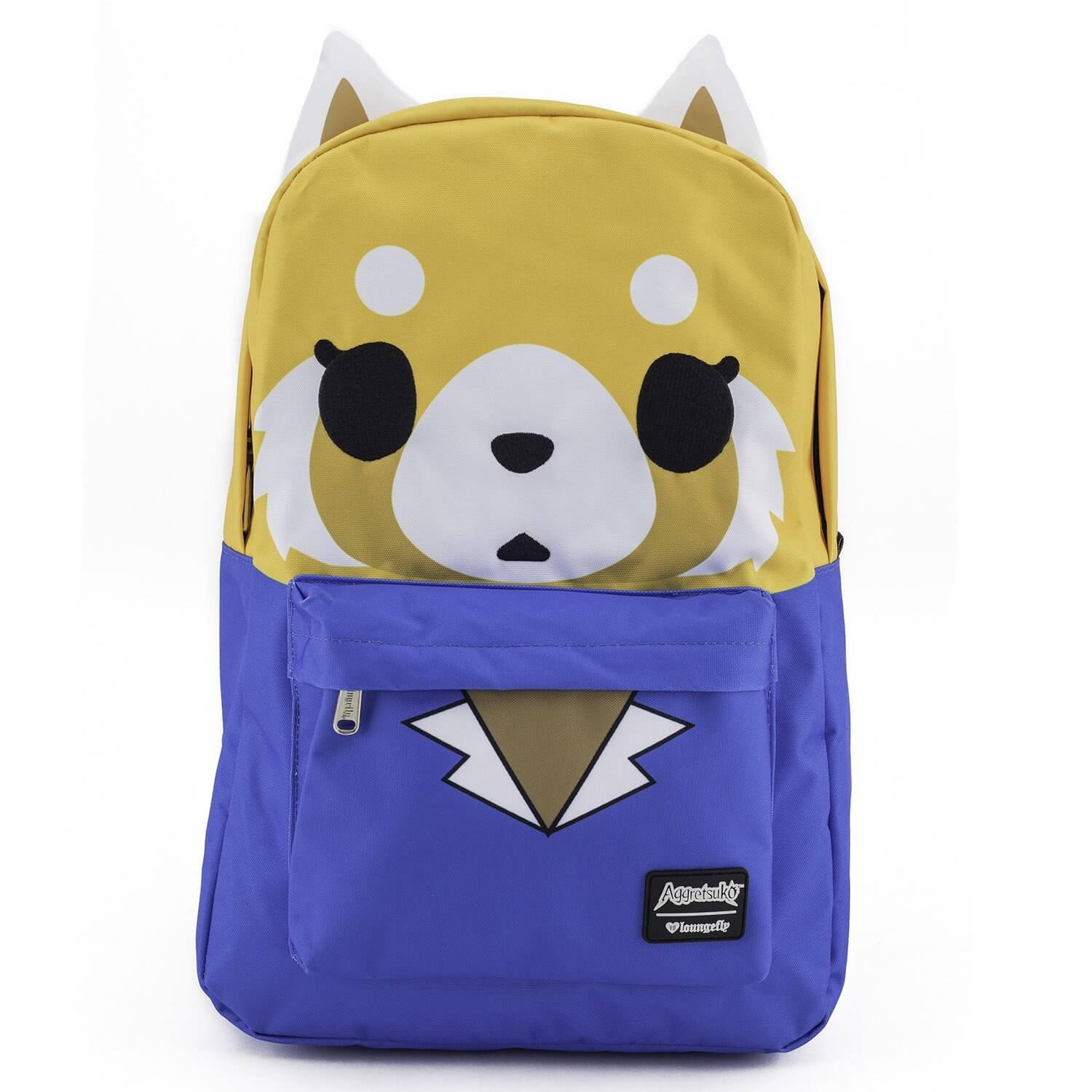 Loungefly Sanrio Aggretsuko Big Face Nylon Backpack Merchandise Zavvi Ireland