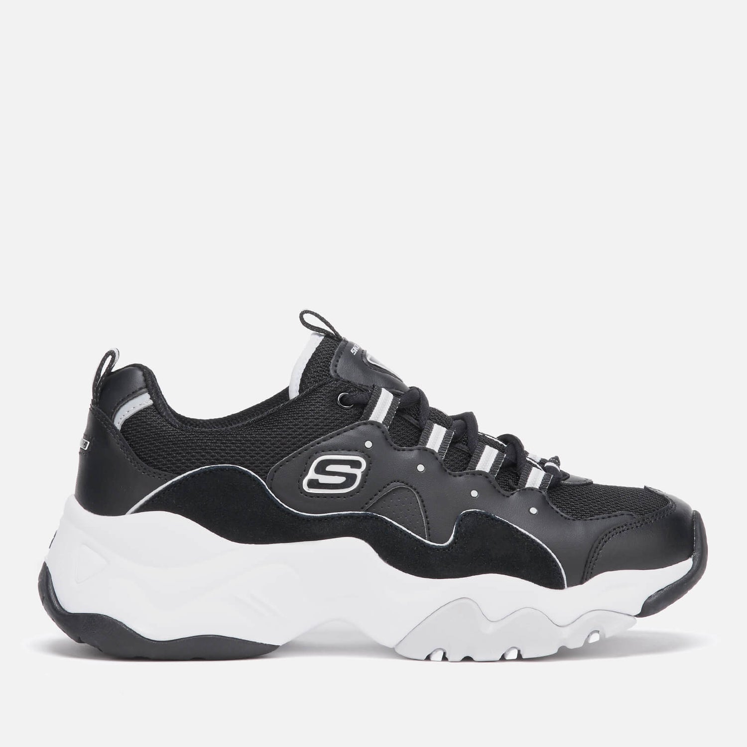 Skechers Women s D Lites 3.0 Zenway Trainers Black TheHut