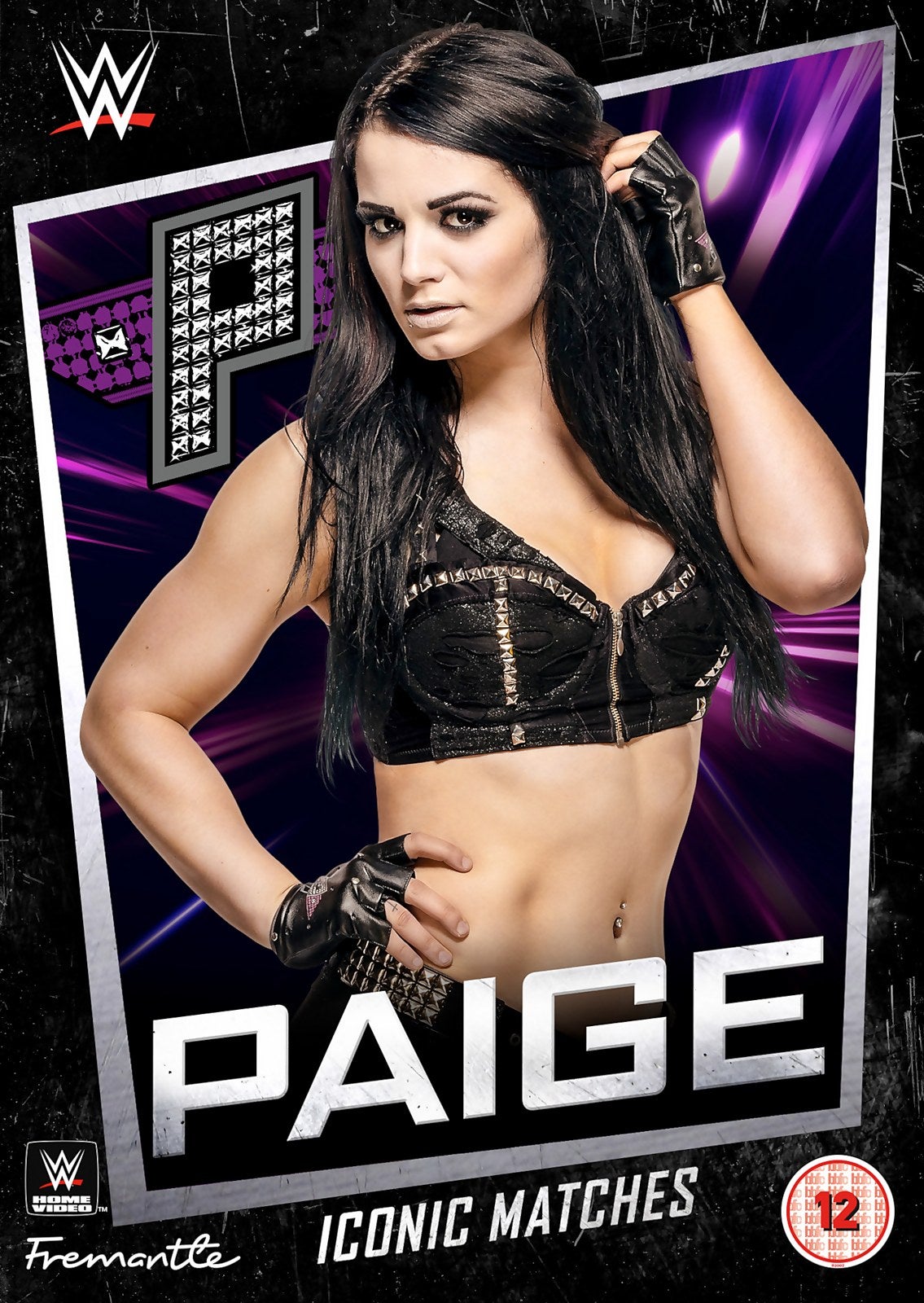 WWE: Paige Iconic Matches DVD Zavvi Australia