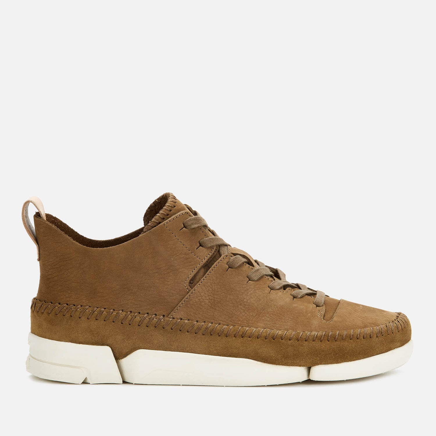 Clarks Originals Men s Trigenic Flex Nubuck Trainers Olive TheHut