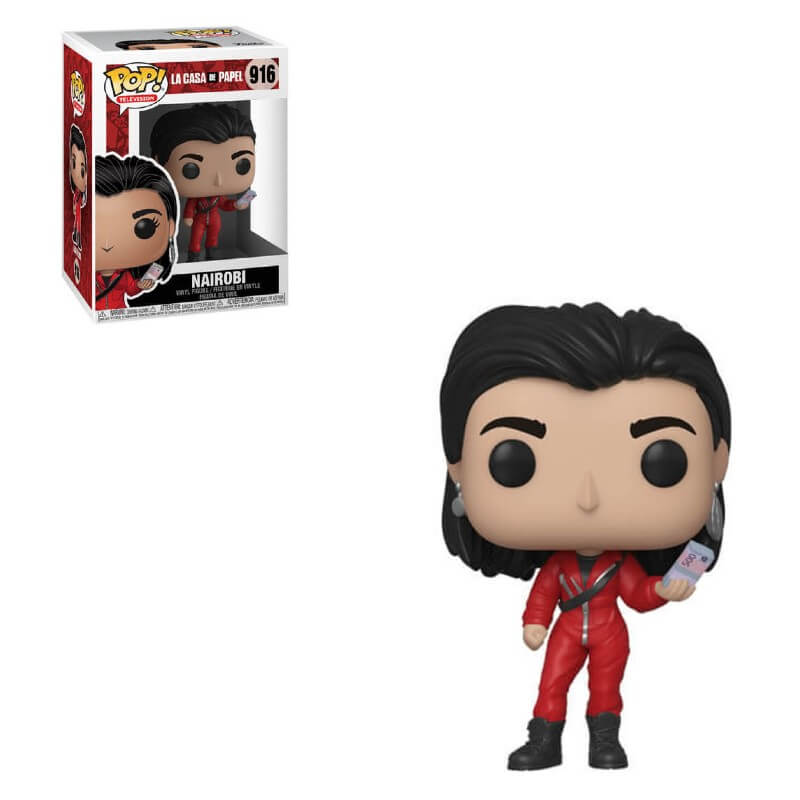 Haus des Geldes Nairobi Pop! Vinyl Figur Pop In A Box DE