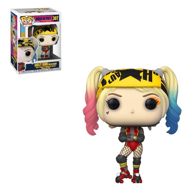 harley quinn roller derby pop vinyl