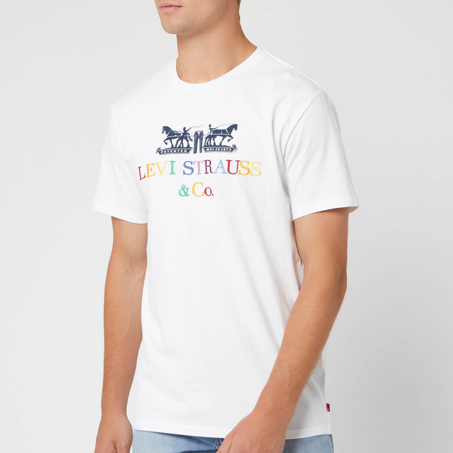 Levi's 2 horse t shirt discount