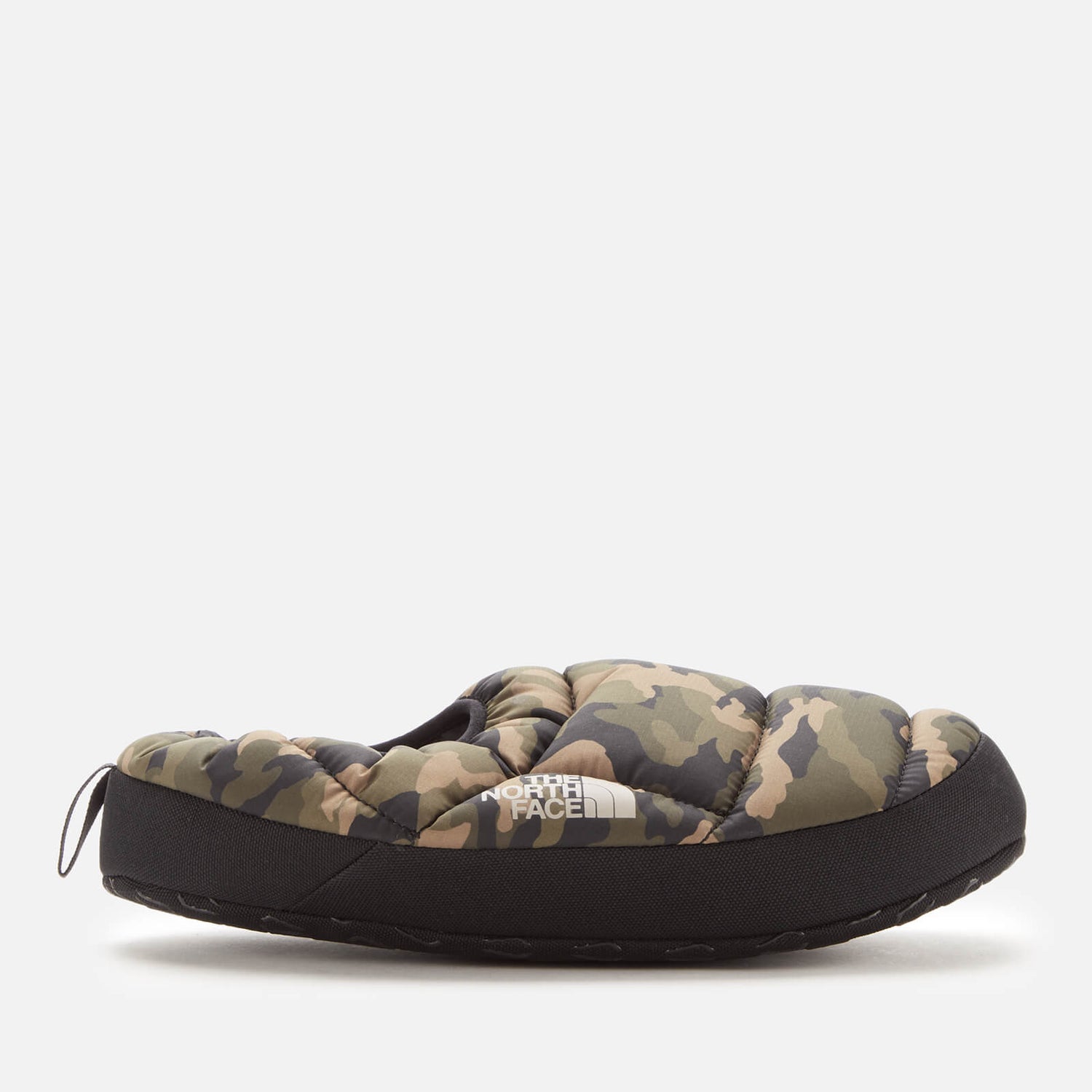 the north face men's camouflage slippers