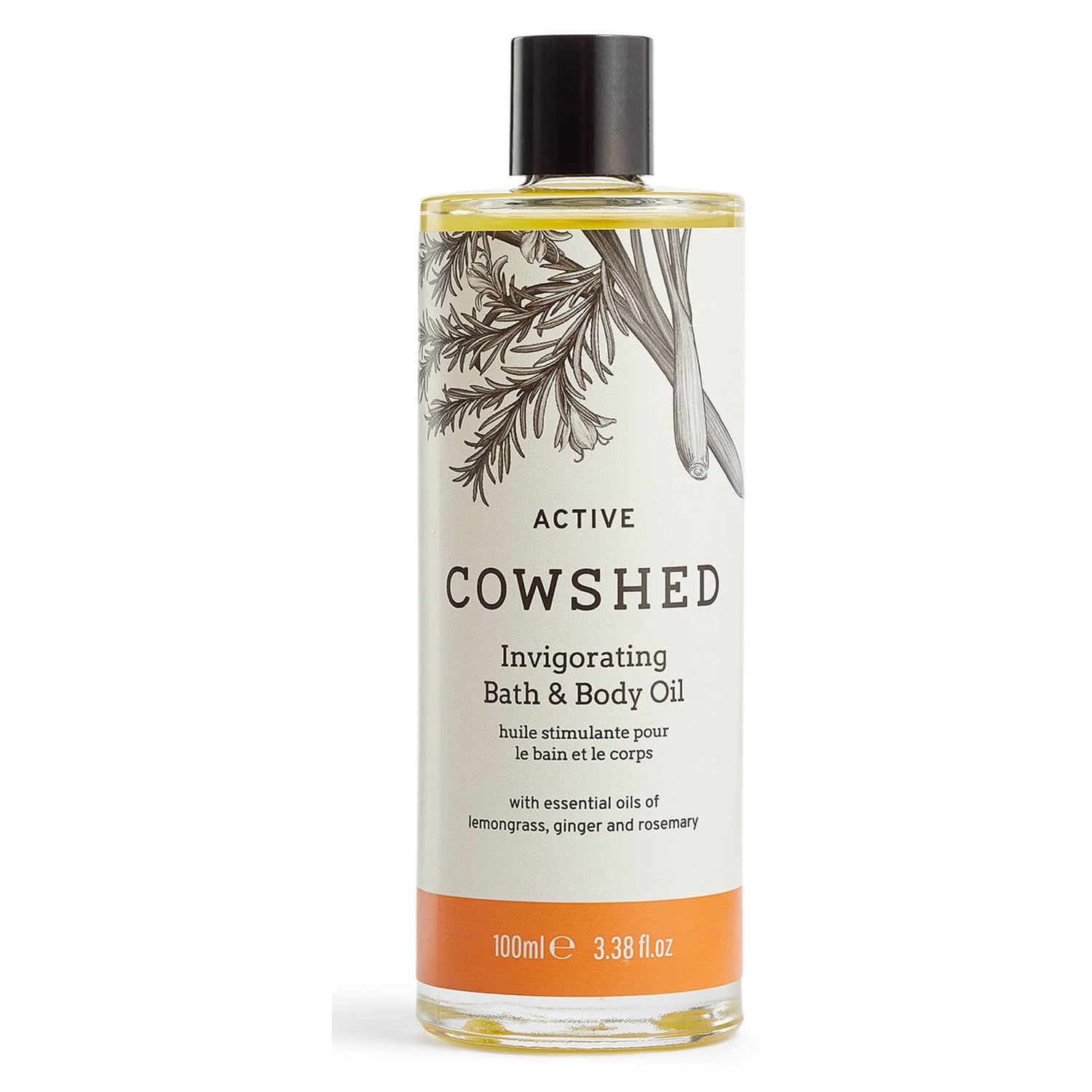 Cowshed ACTIVE Invigorating Bath & Body Oil 100ml