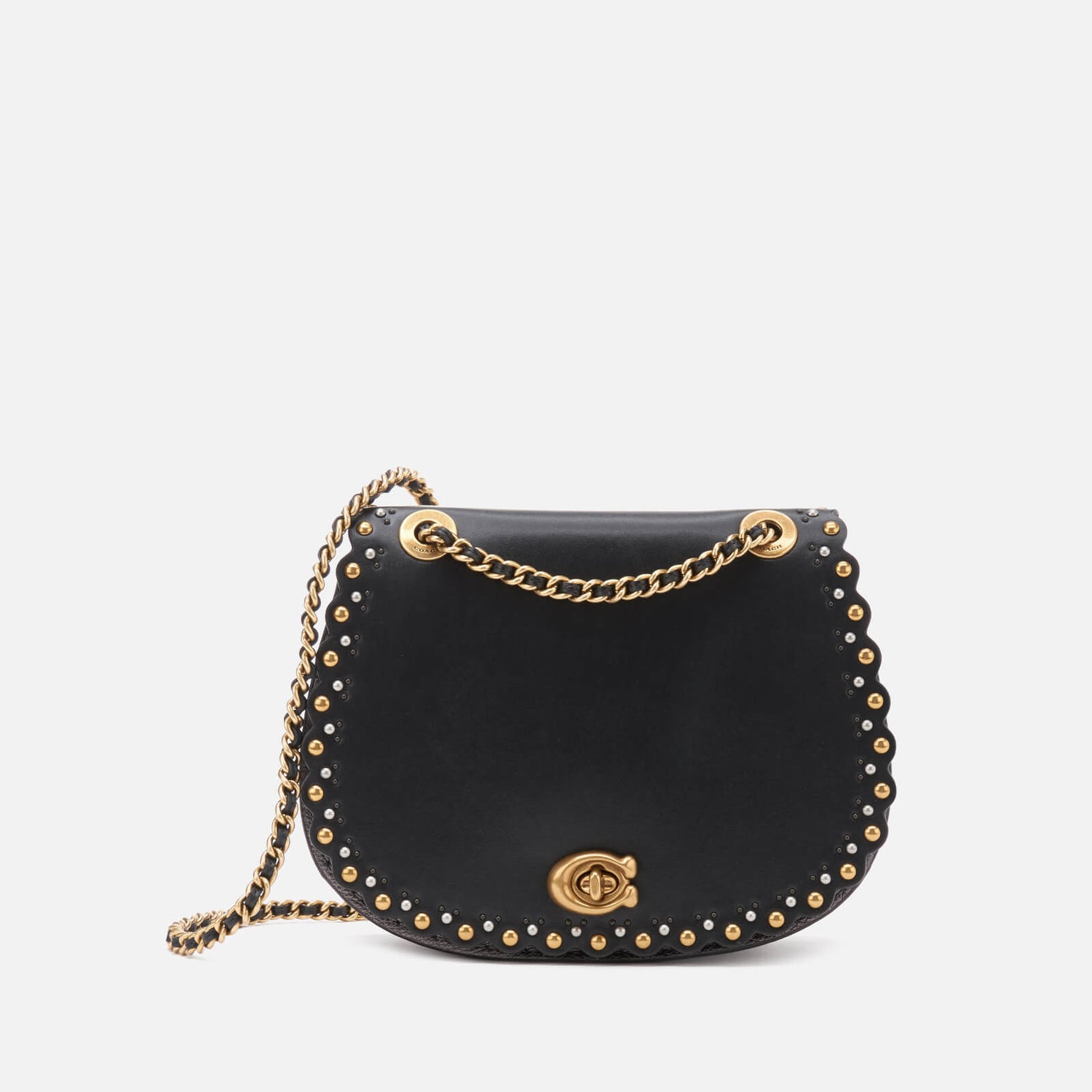 Coach parker top saddle bag