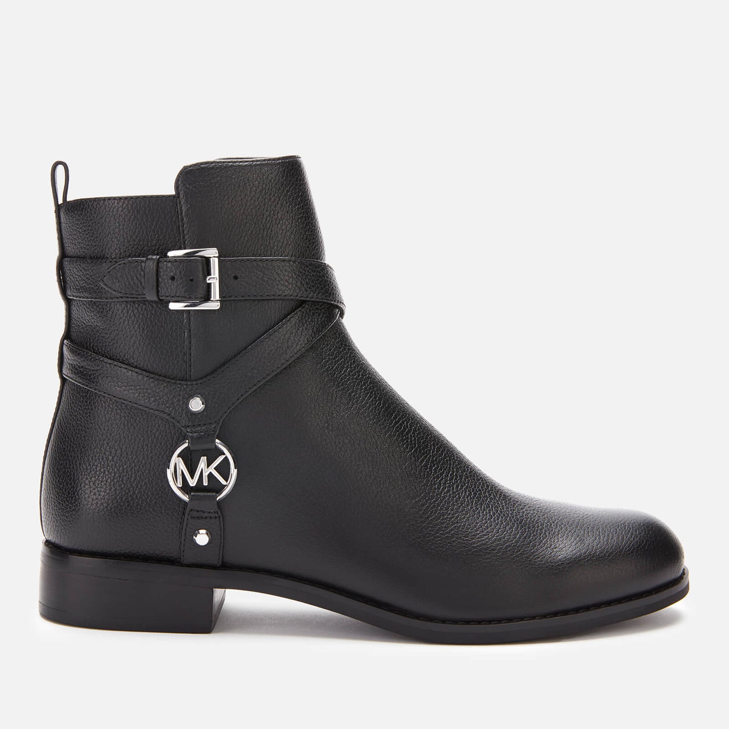 MICHAEL MICHAEL KORS Women s Preston Leather Heeled Boots Black