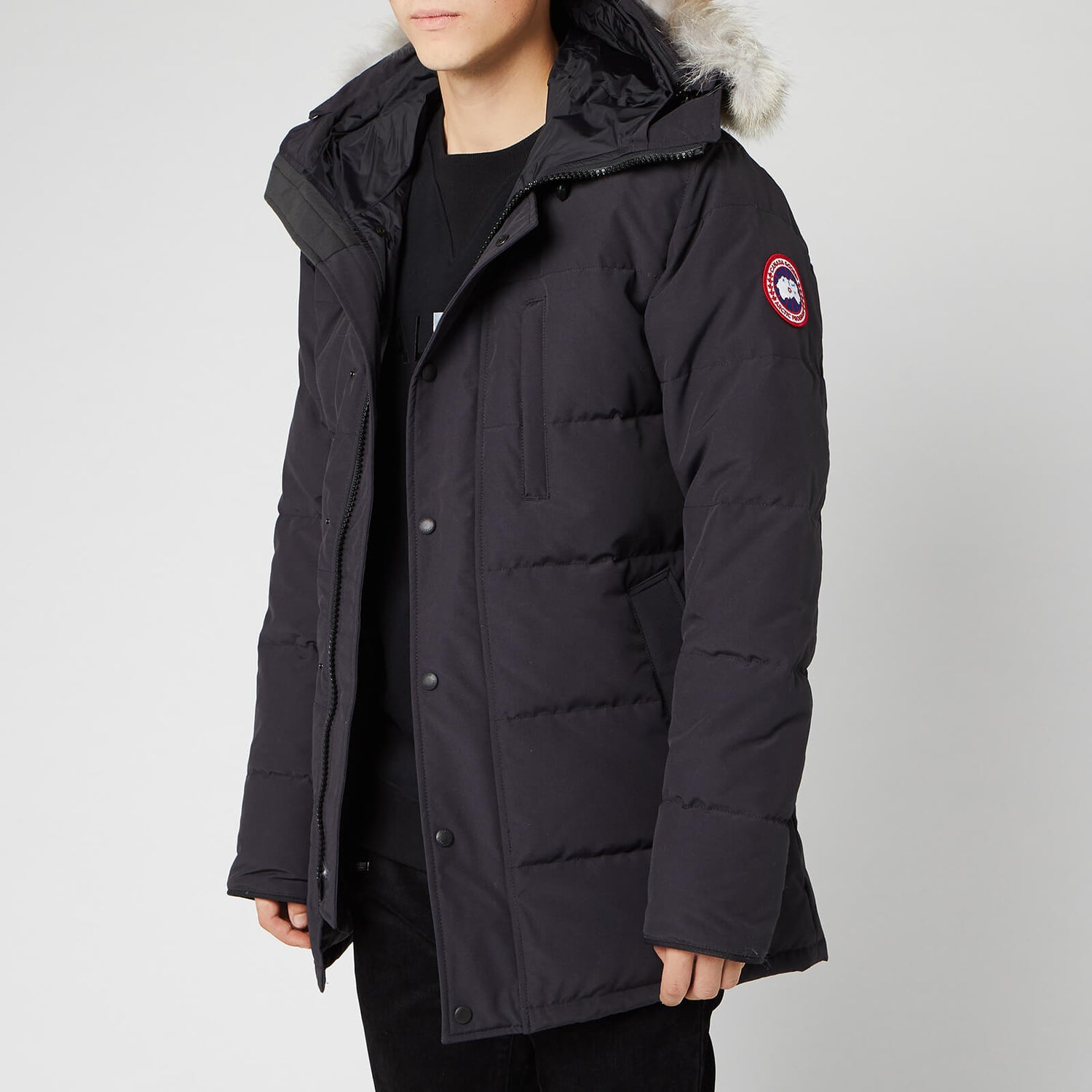Canada Goose Men's Carson Parka Jacket - Navy - Free UK Delivery Available