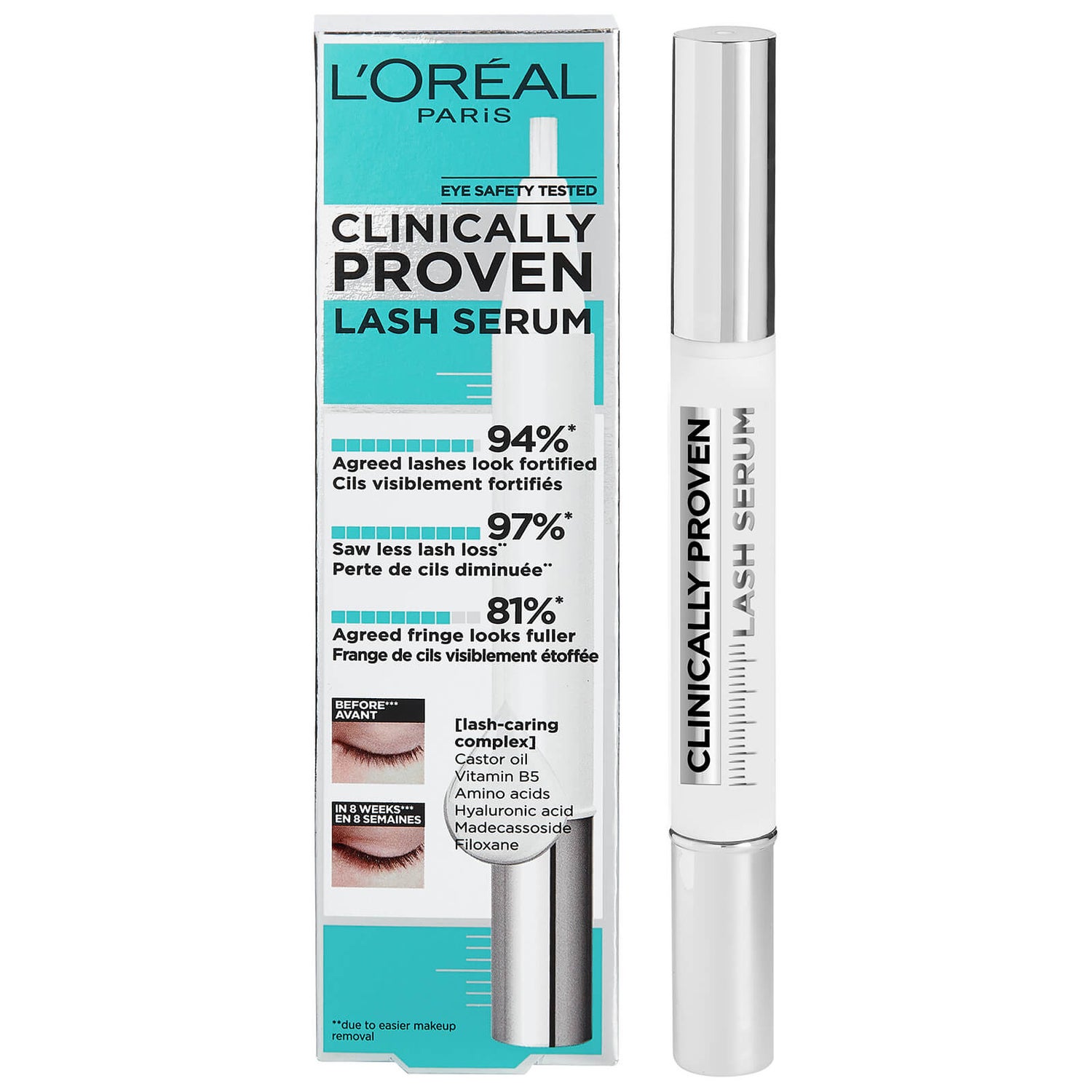 L'Oréal Paris Clinically Proven Lash Serum 2ml | Buy Online At RY