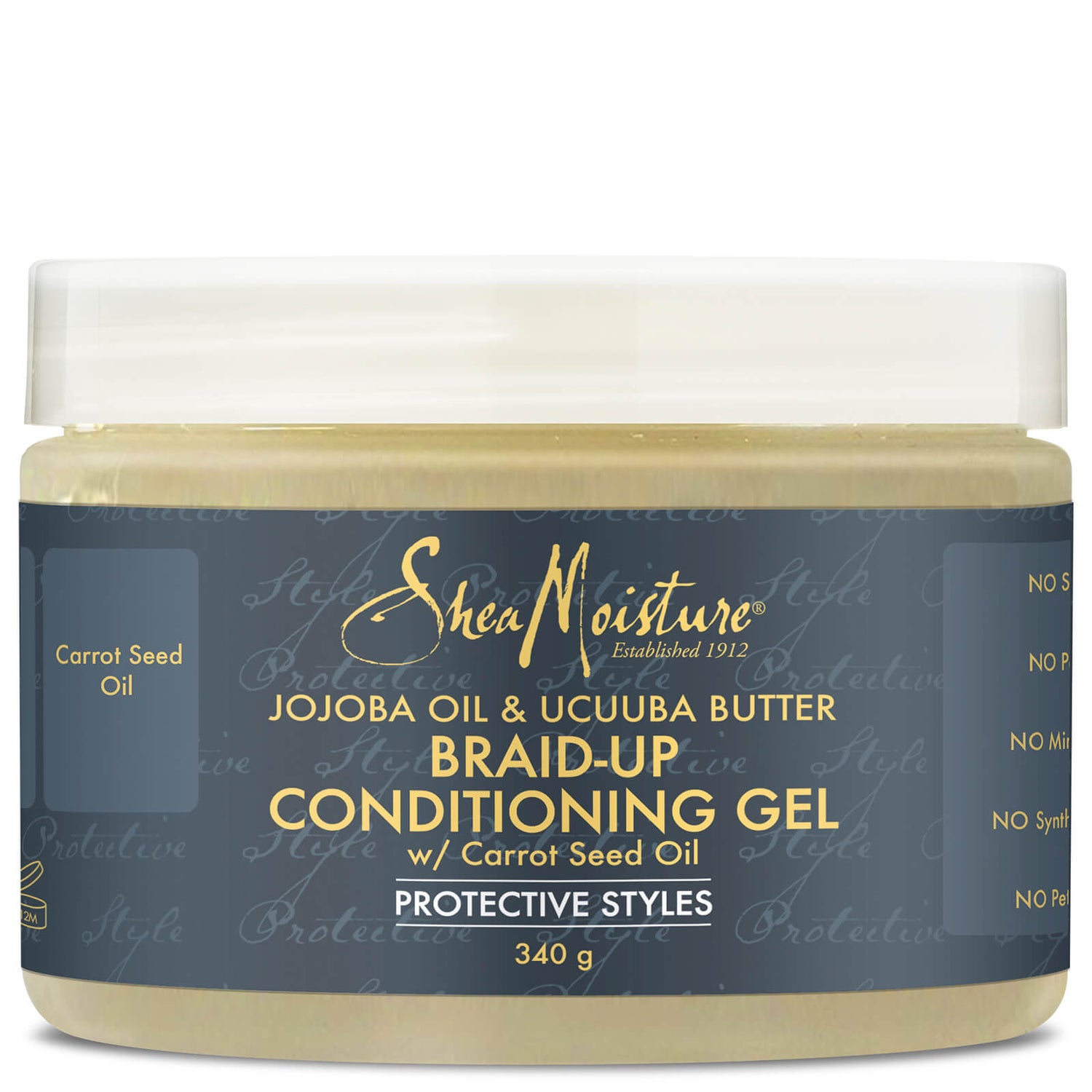 Shea Moisture Jojoba Oil & Ucuuba Butter Braid Up Conditioning Gel 340g