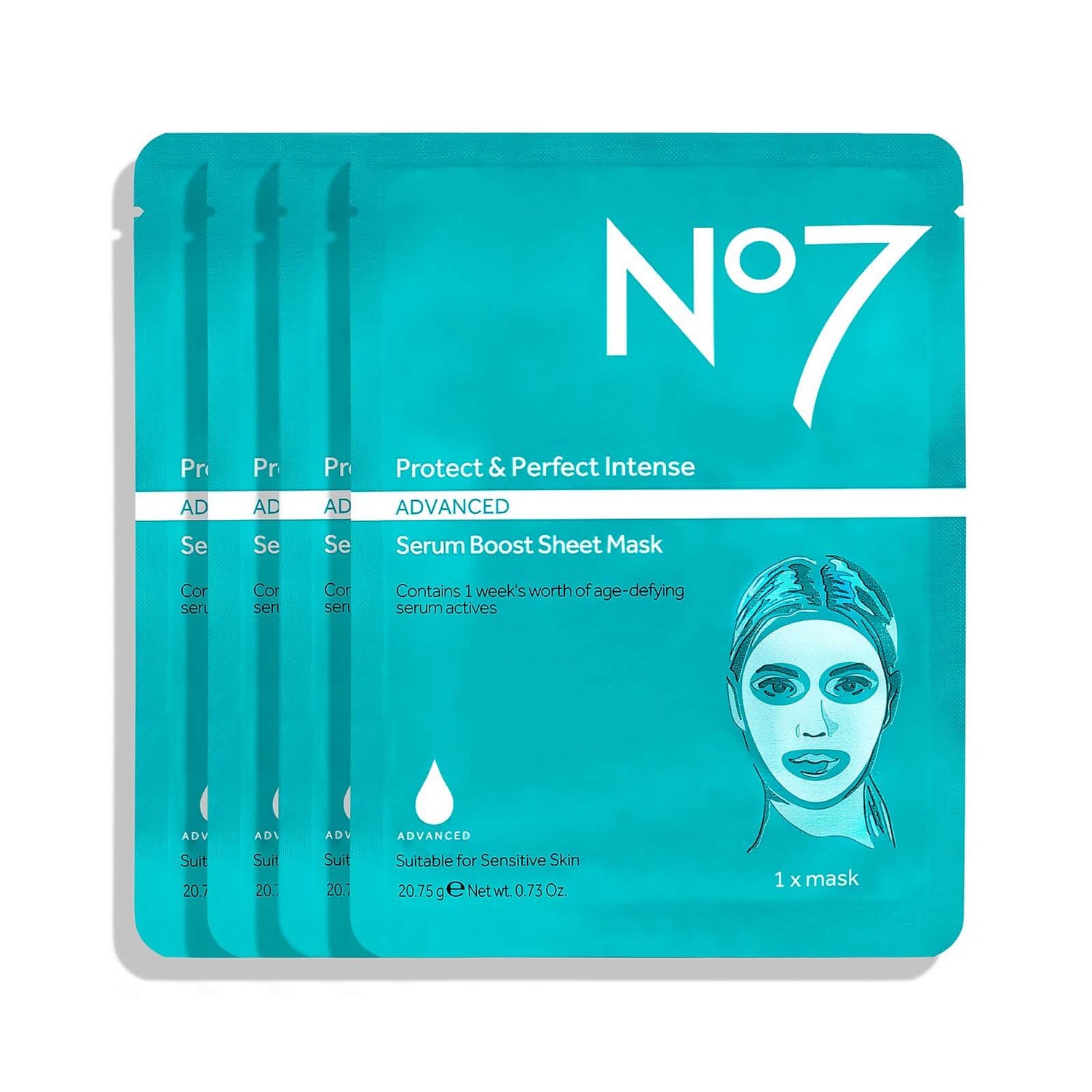 No7 Protect & Perfect Intense Advanced Serum Boost Sheet Mask | No7 US