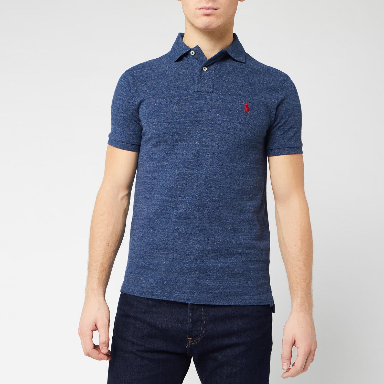 Polo Ralph Lauren Men's Slim Fit Short Sleeved Polo Shirt Royal