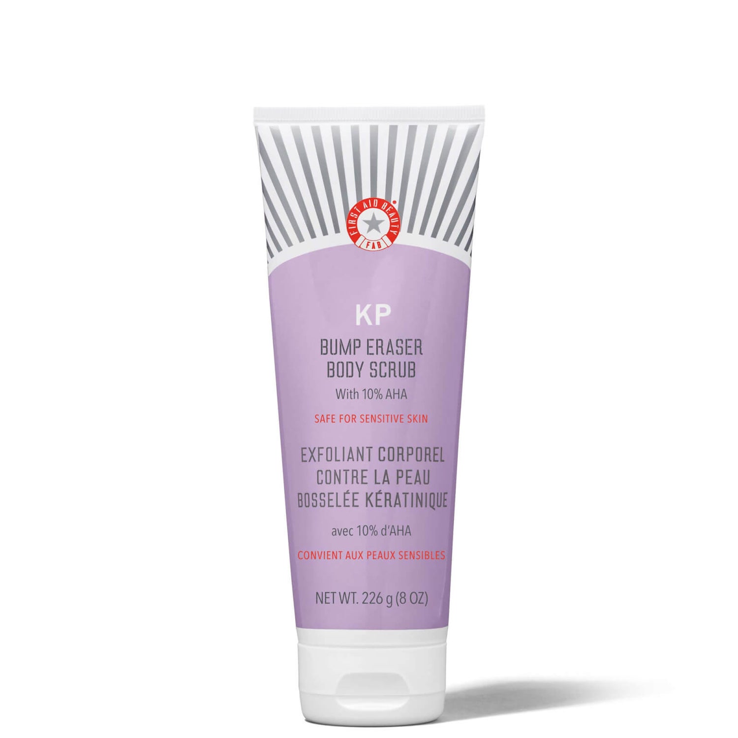 First Aid Beauty KP Bump Eraser Body Scrub with 10 AHA 226g lookfantastic